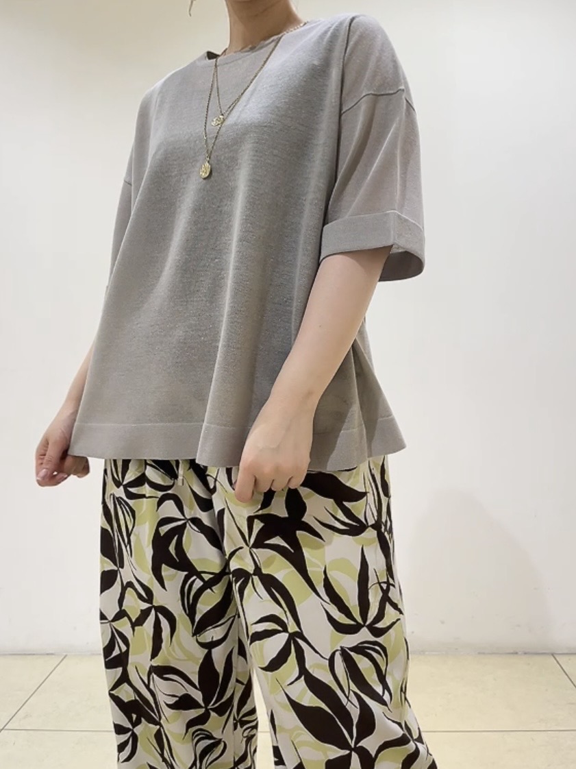 watanabeさんの「UNTITLED｜【アンサンブル可/Tシャツ風/ゆったり】リラックスニットトップス」を使ったコーディネート