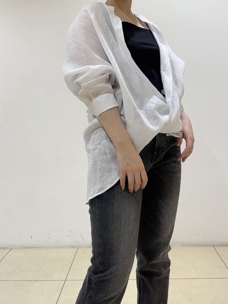 watanabeさんの「UNTITLED｜【麻100】リネンドルマンシャツ」を使ったコーディネート