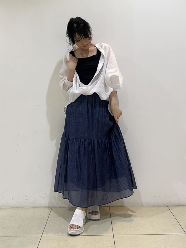 watanabeさんの「UNTITLED｜【麻100】リネンドルマンシャツ」を使ったコーディネート