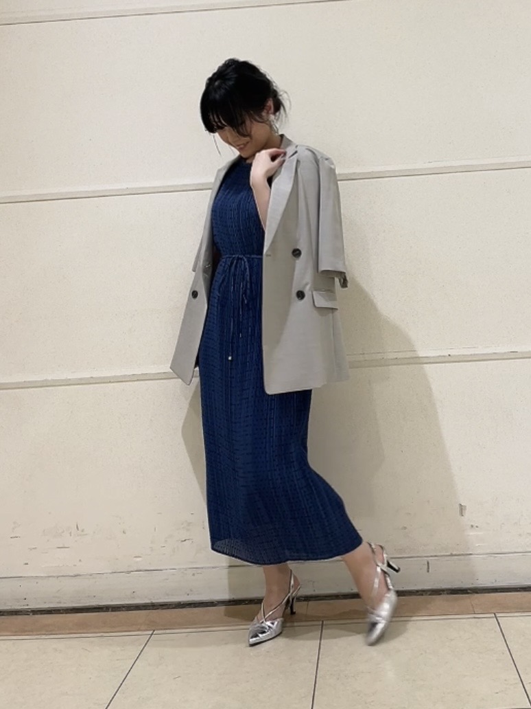 watanabeさんの「UNTITLED｜【シワになりにくい/セットアップ可/接触冷感】ハーフスリーブジャケット」を使ったコーディネート