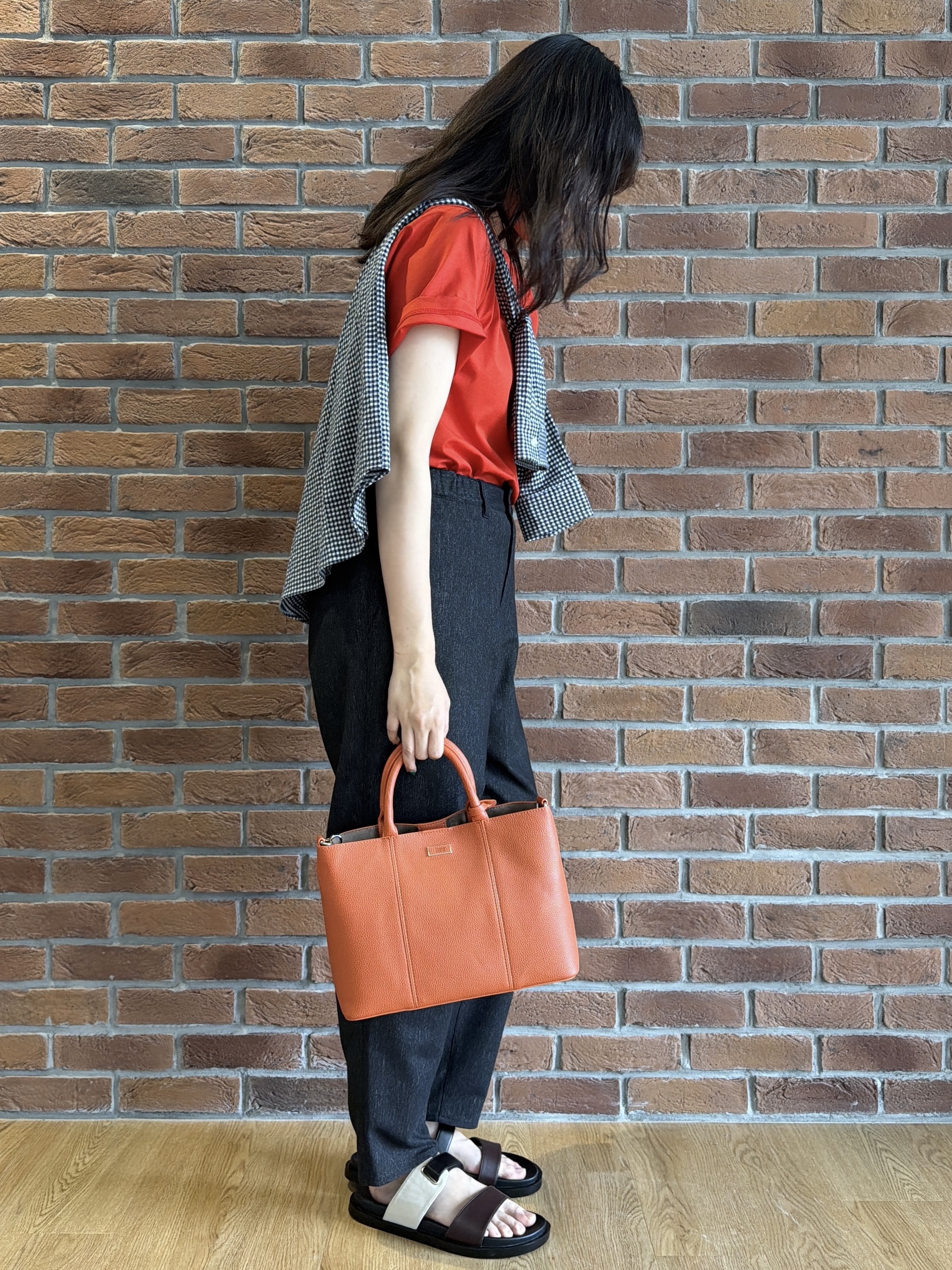 Akutagawaさんの「TAKEO KIKUCHI｜【日本製】ワンポイント刺繍 半袖Tシャツ」を使ったコーディネート