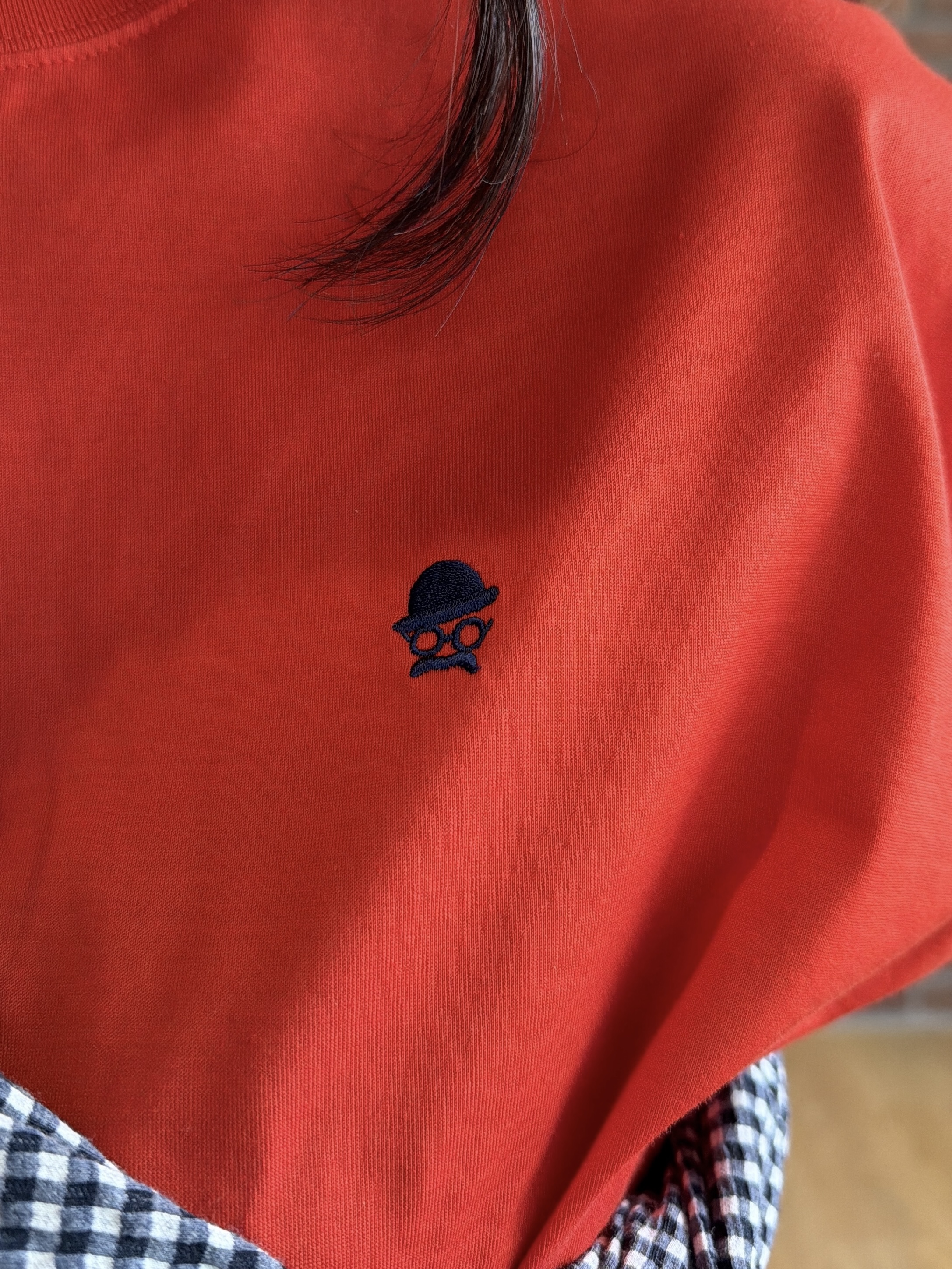 Akutagawaさんの「TAKEO KIKUCHI｜【日本製】ワンポイント刺繍 半袖Tシャツ」を使ったコーディネート