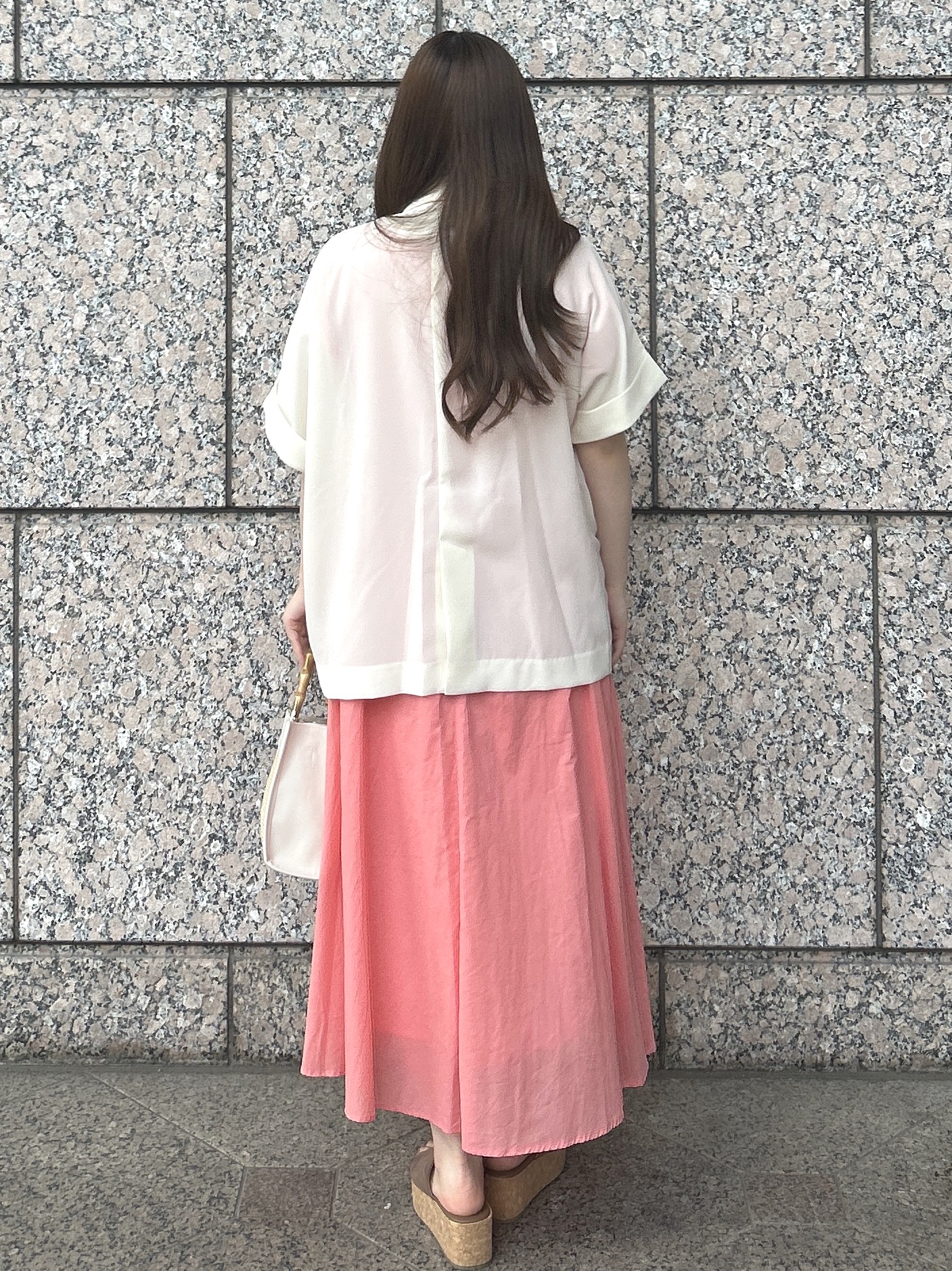 sayaさんの「OPAQUE.CLIP｜【接触冷感／吸水速乾／防シワ】リネンライクテーラードジャケット《洗濯機OK》」を使ったコーディネート