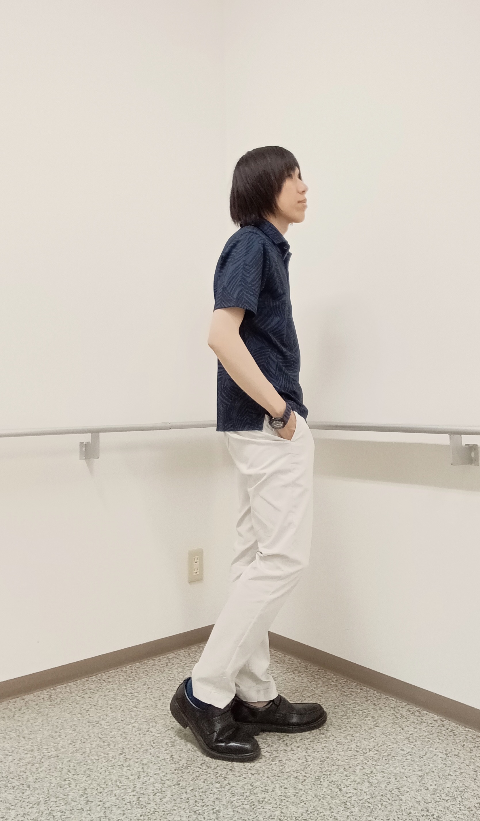 moritaさんの「TAKEO KIKUCHI｜リーフ柄ポロシャツ」を使ったコーディネート