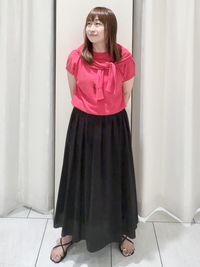 ʏᴜᴋɪᴋᴏさんの「UNTITLED｜◆【9色展開/アンサンブル可】コットンクルーネックカーディガン」を使ったコーディネート