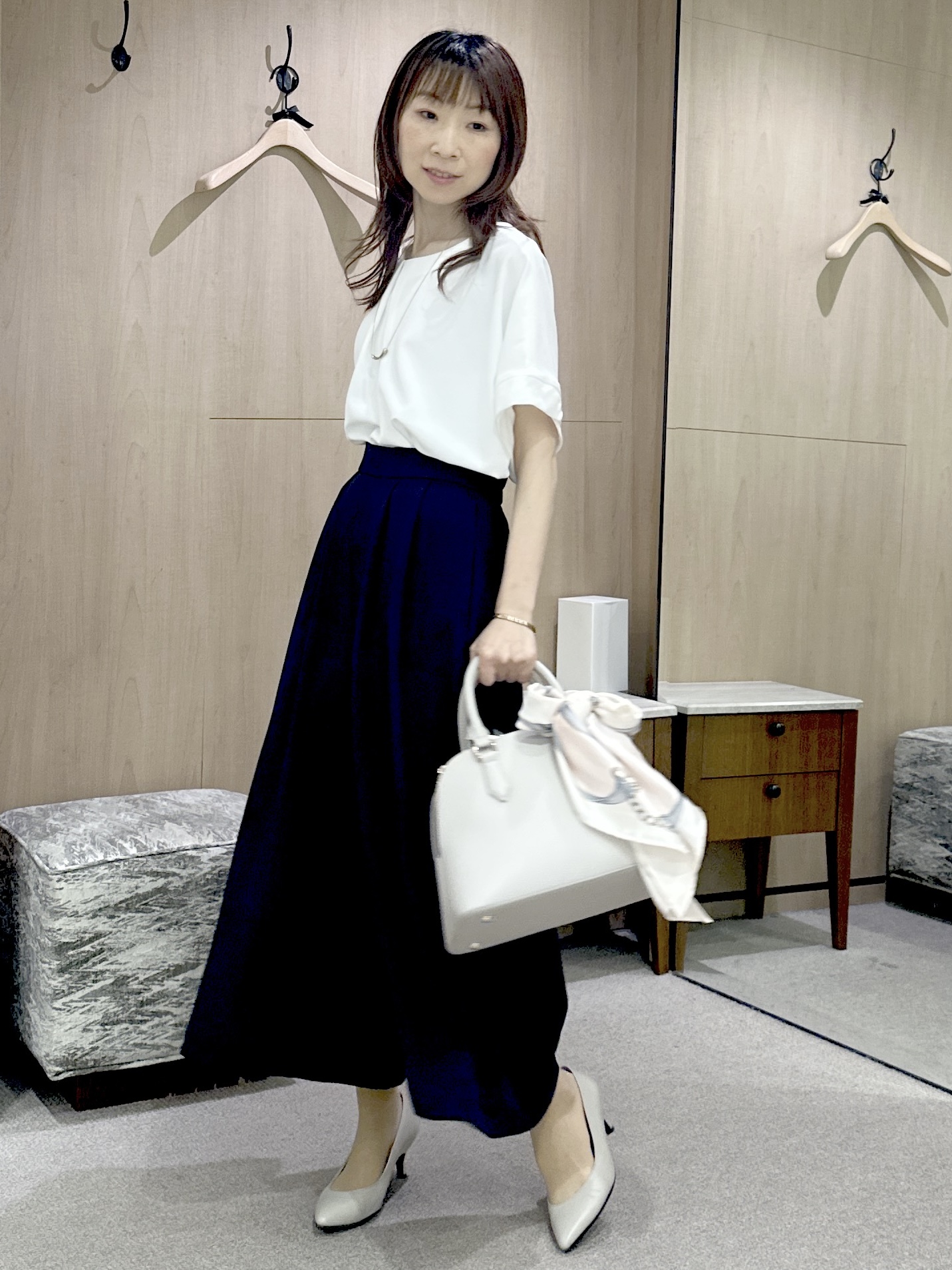 Miwaさんの「UNTITLED｜【清涼感/洗える】ミニマルシルエットジャケット」を使ったコーディネート