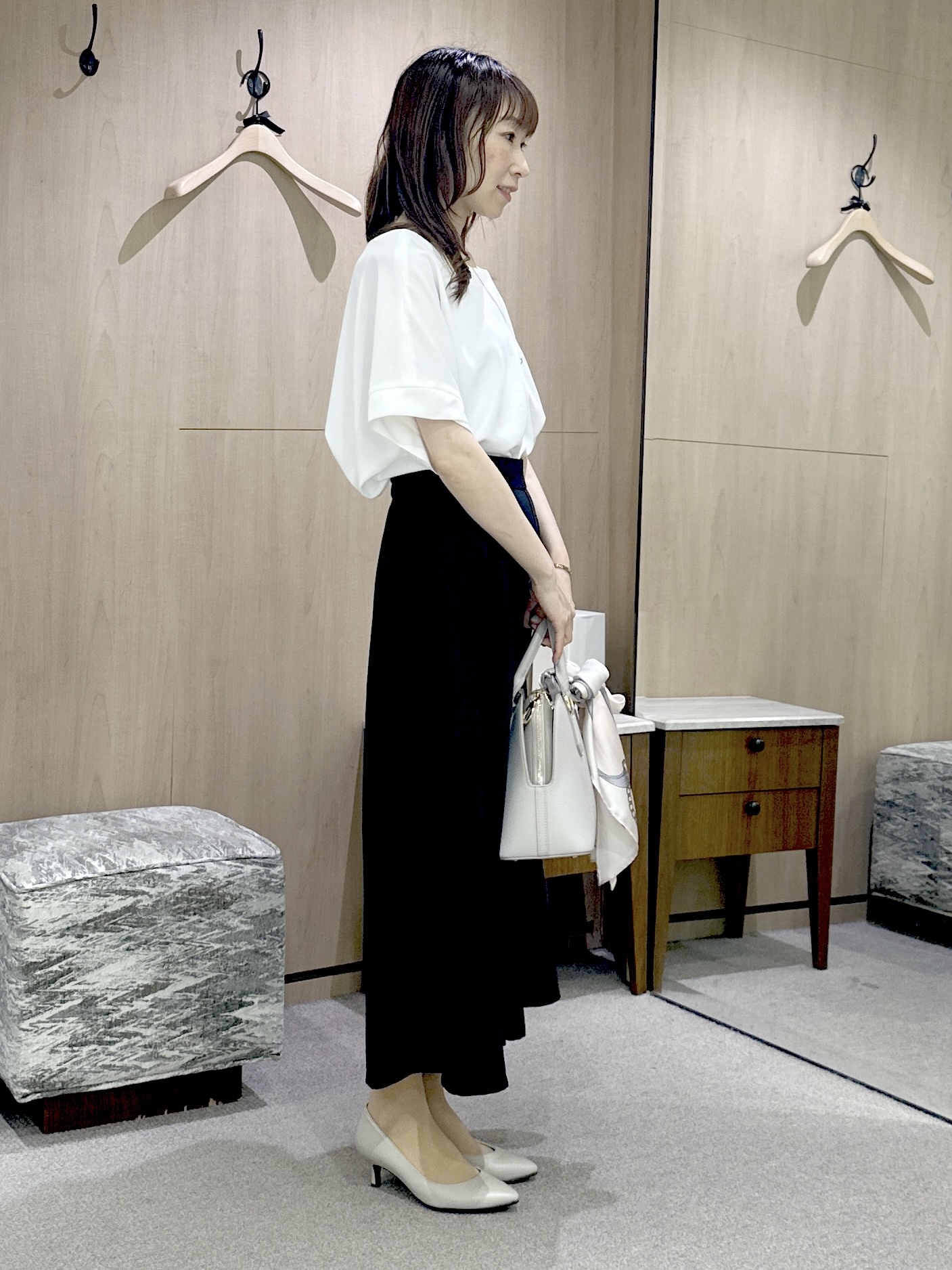 Miwaさんの「UNTITLED｜【清涼感/洗える】ミニマルシルエットジャケット」を使ったコーディネート