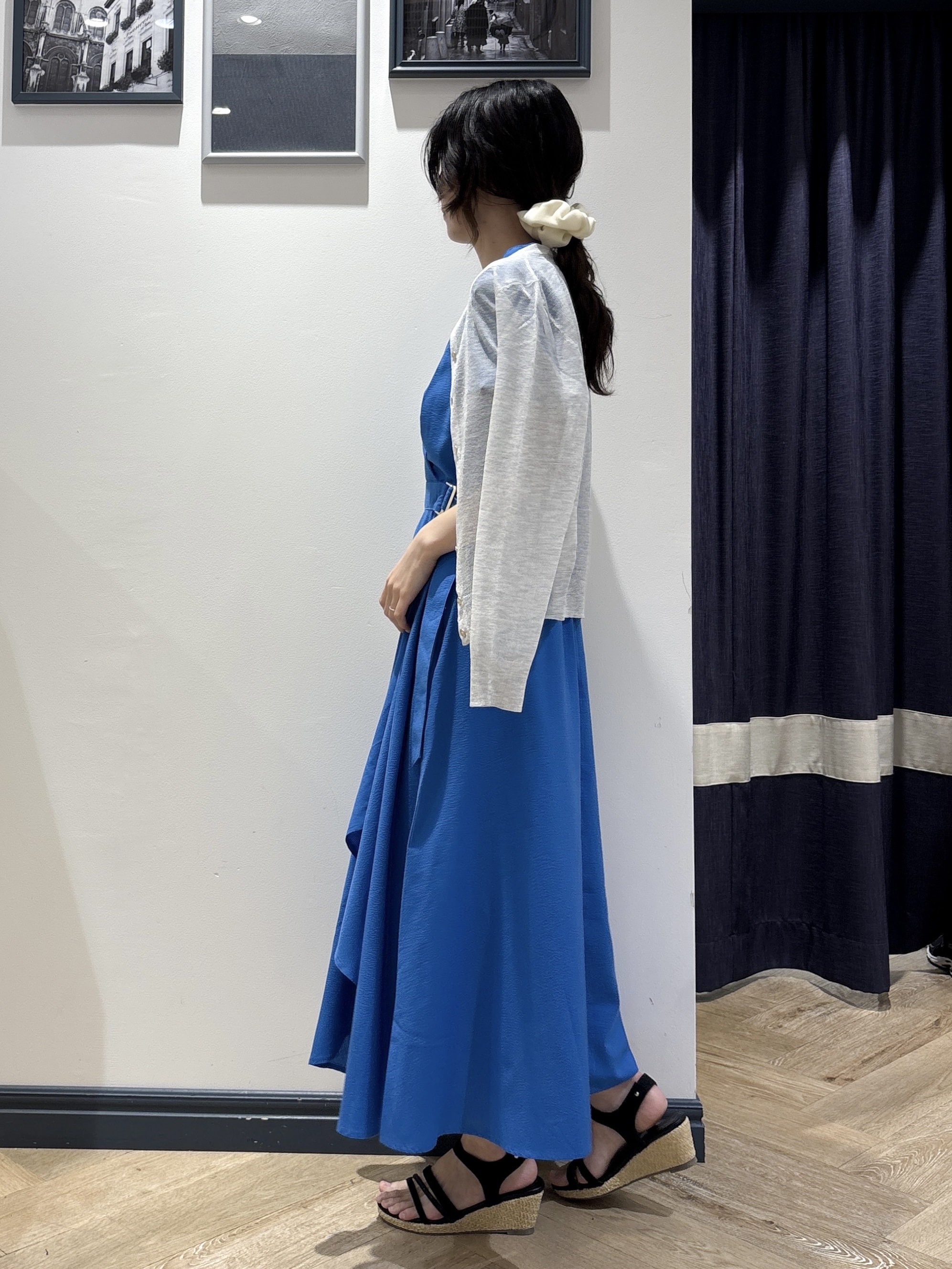 ayakaさんの「grove｜高評価！【洗える/名品】大人の透け感、シアーカーディガン」を使ったコーディネート