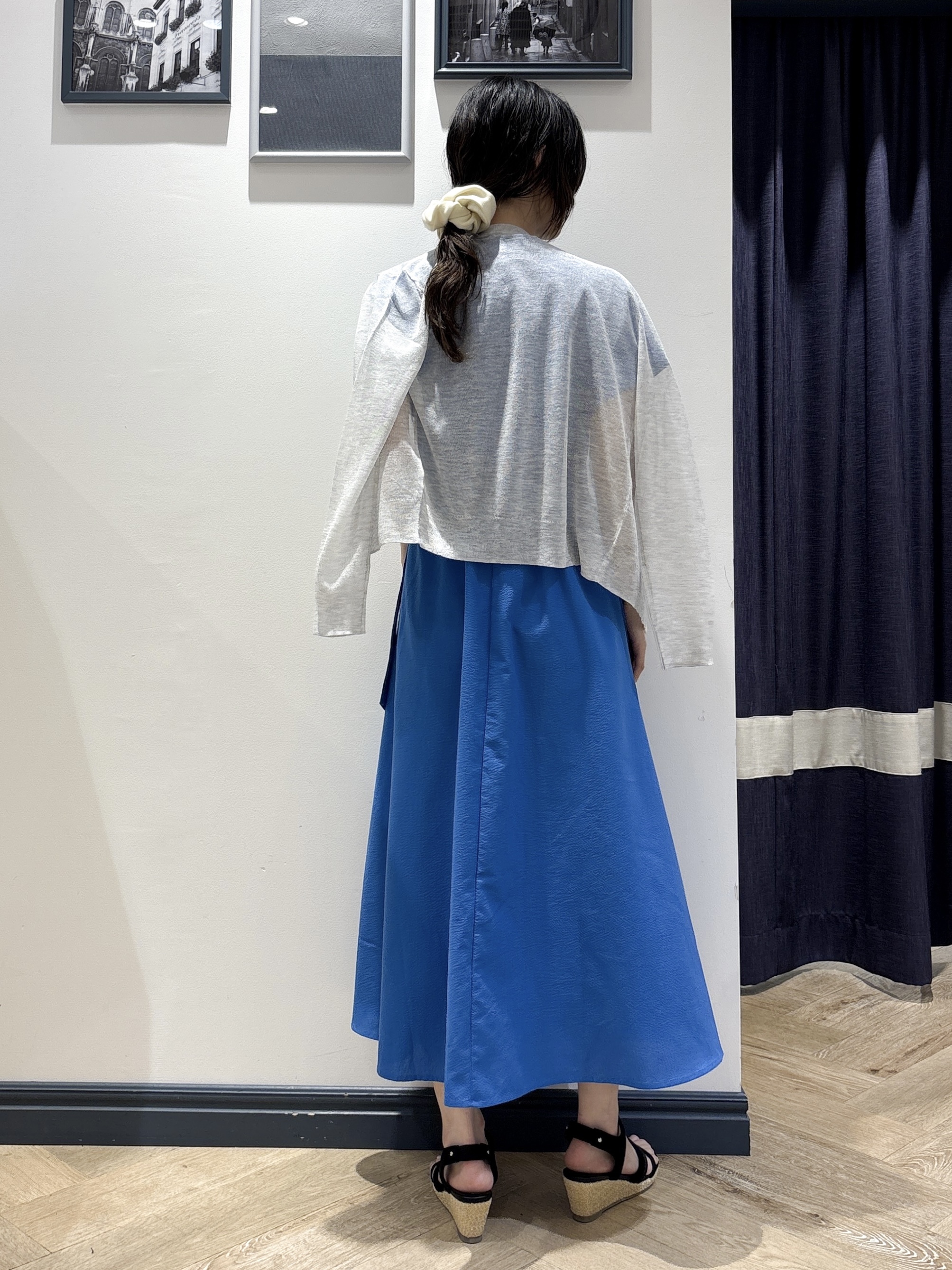 ayakaさんの「grove｜高評価！【洗える/名品】大人の透け感、シアーカーディガン」を使ったコーディネート
