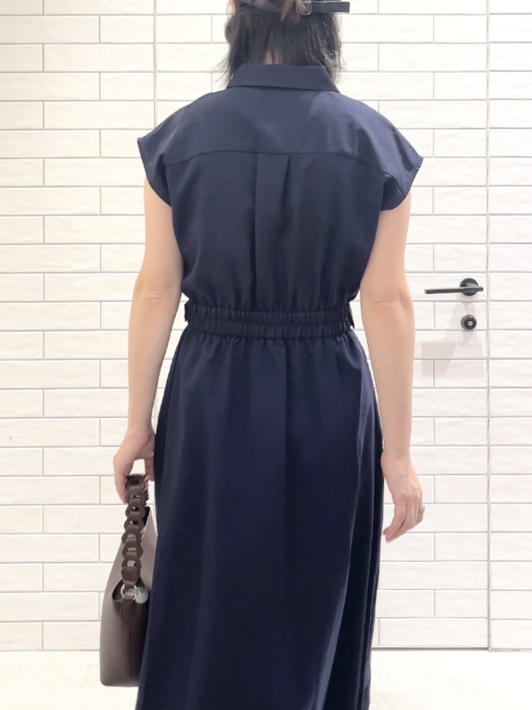 しおりさんの「OPAQUE.CLIP｜ロゴデニムキャップ」を使ったコーディネート