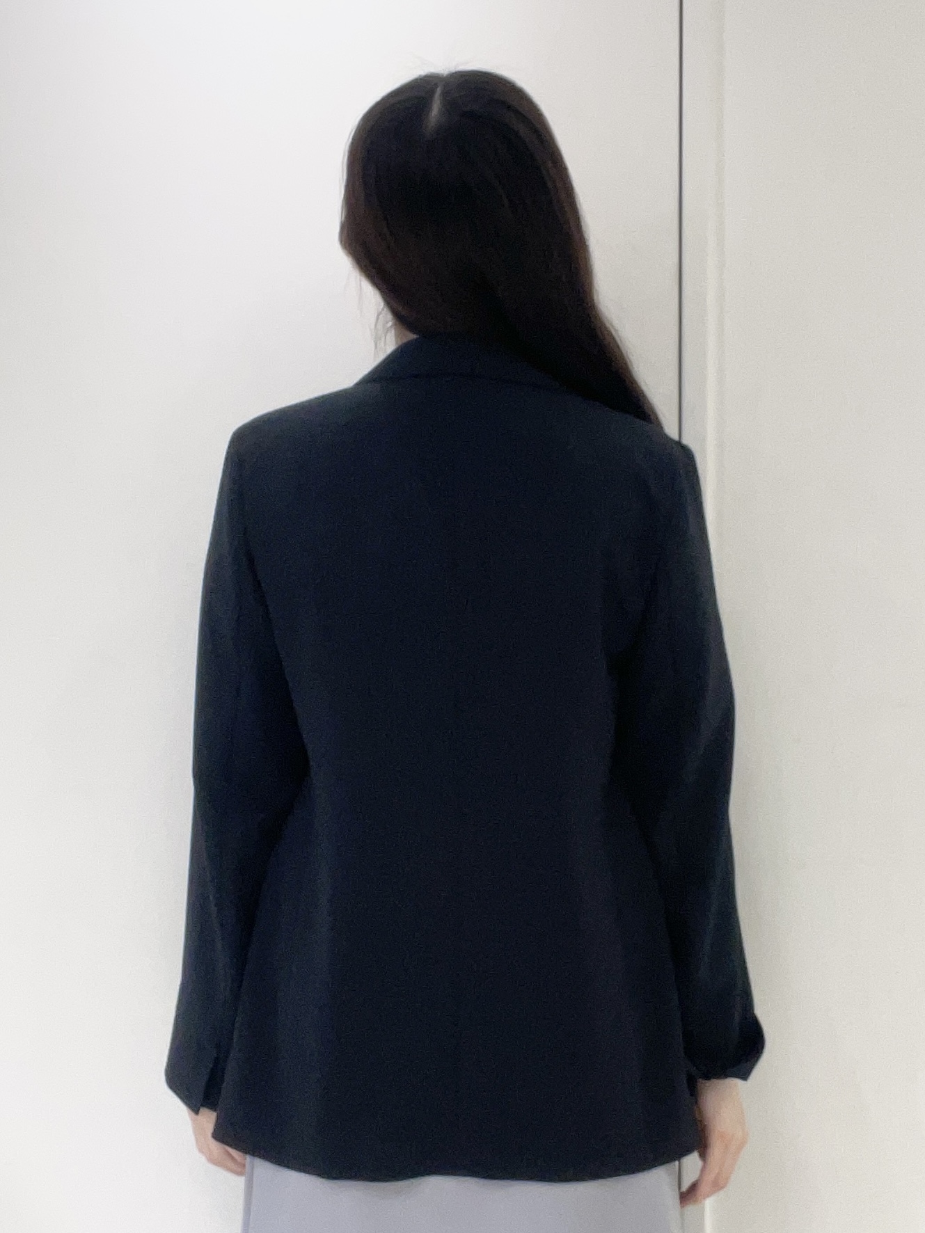 moeさんの「UNTITLED｜【新色追加/セットアップ可】エアリー ダブルブレストジャケット」を使ったコーディネート
