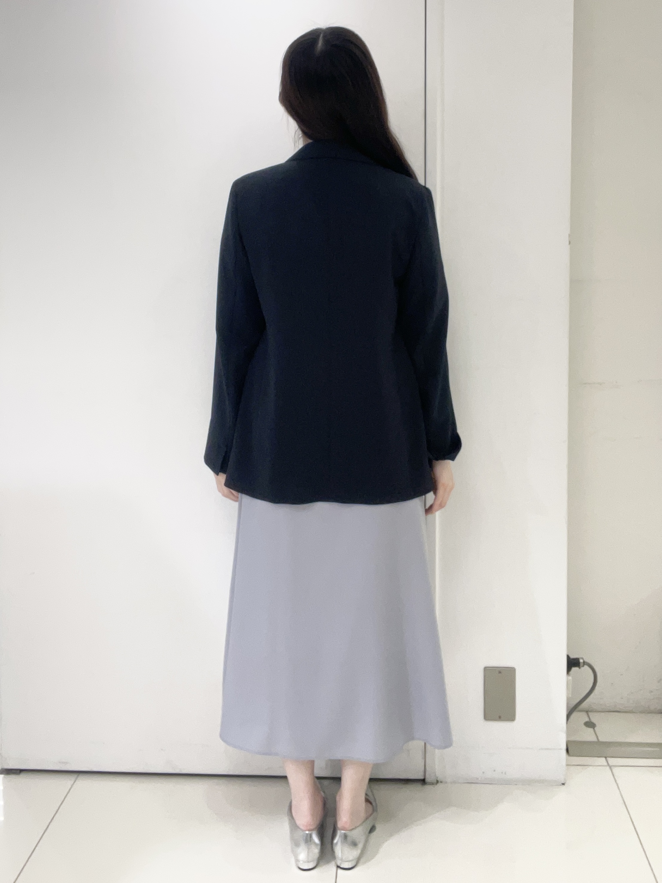 moeさんの「UNTITLED｜【新色追加/セットアップ可】エアリー ダブルブレストジャケット」を使ったコーディネート