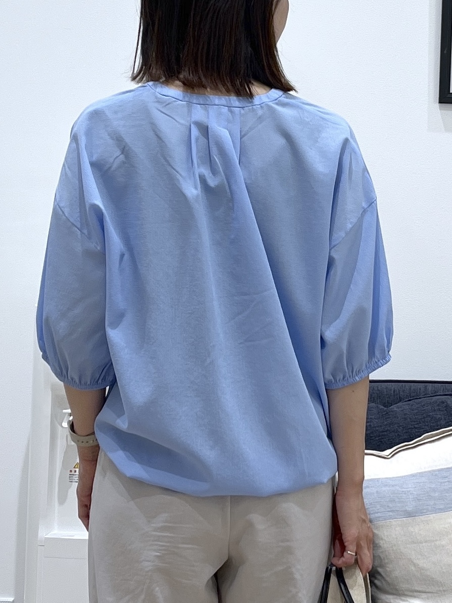 canaさんの「Dessin｜【高通気/セットアップ可】ハーフスリーブドロストシャツブラウス」を使ったコーディネート