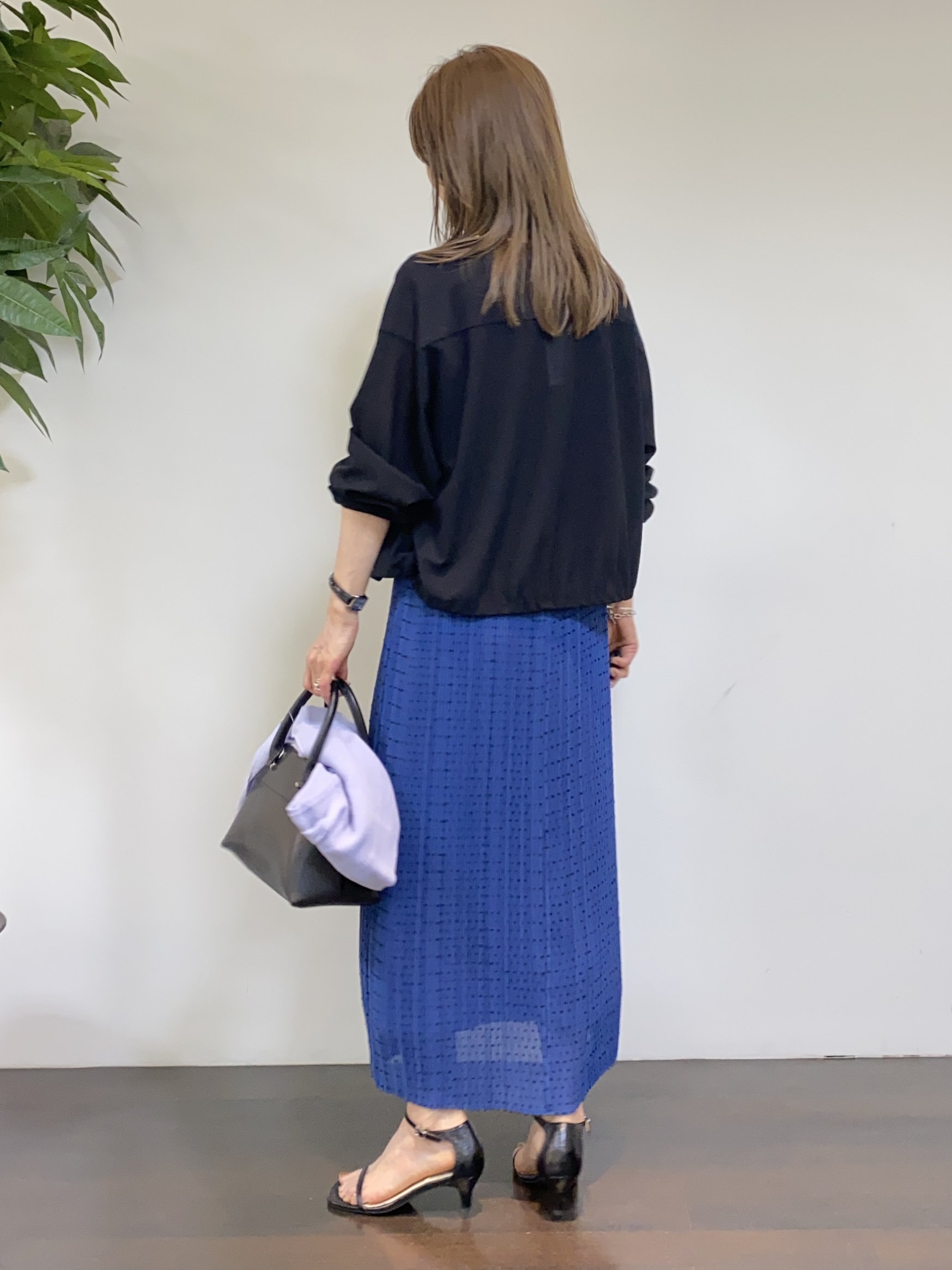 tomoさんの「UNTITLED｜◆【洗える】シアーブルゾン」を使ったコーディネート