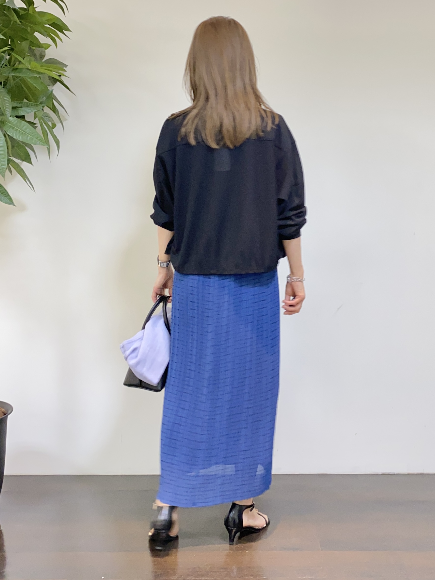 tomoさんの「UNTITLED｜◆【洗える】シアーブルゾン」を使ったコーディネート
