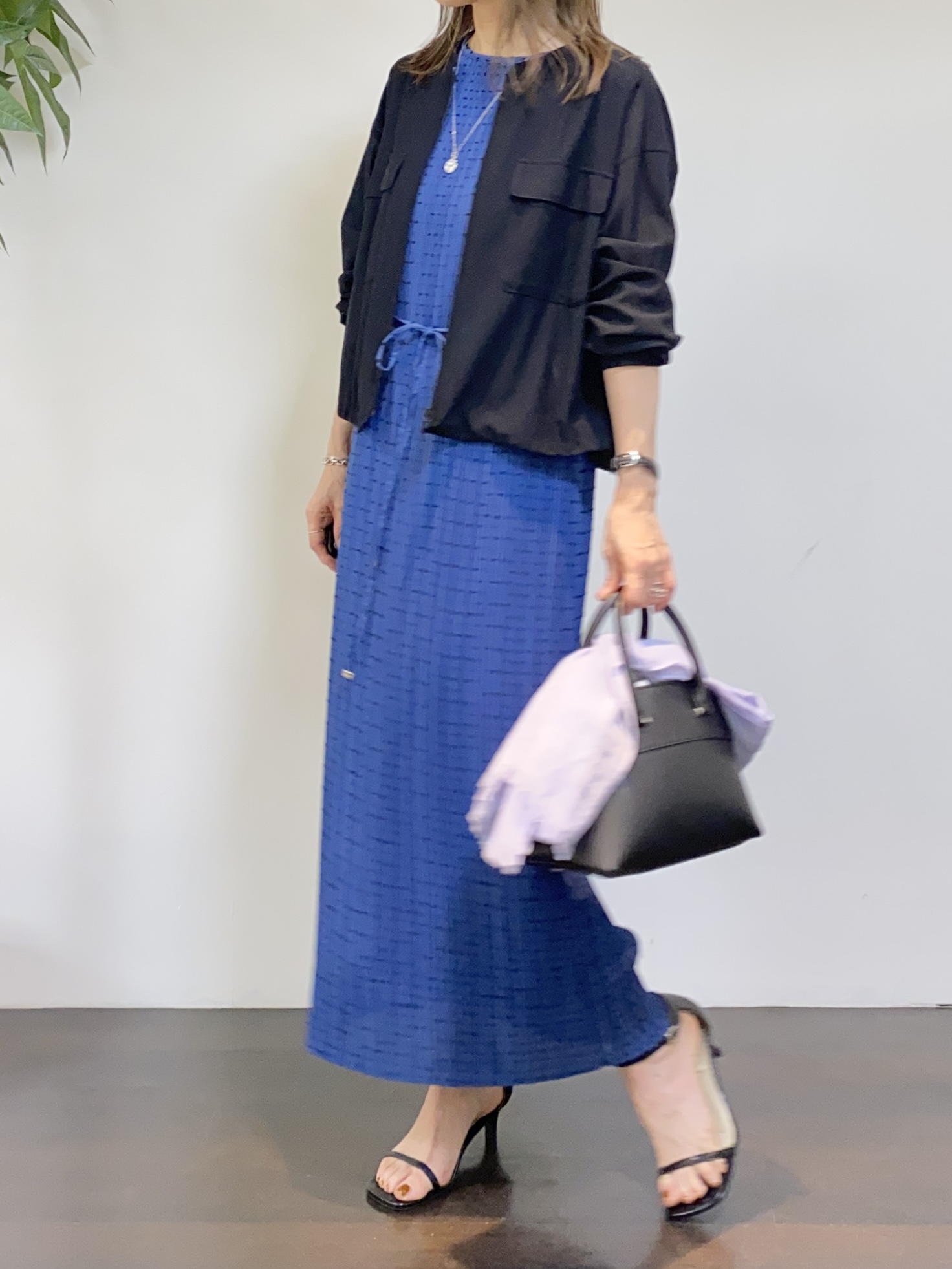 tomoさんの「UNTITLED｜◆【洗える】シアーブルゾン」を使ったコーディネート