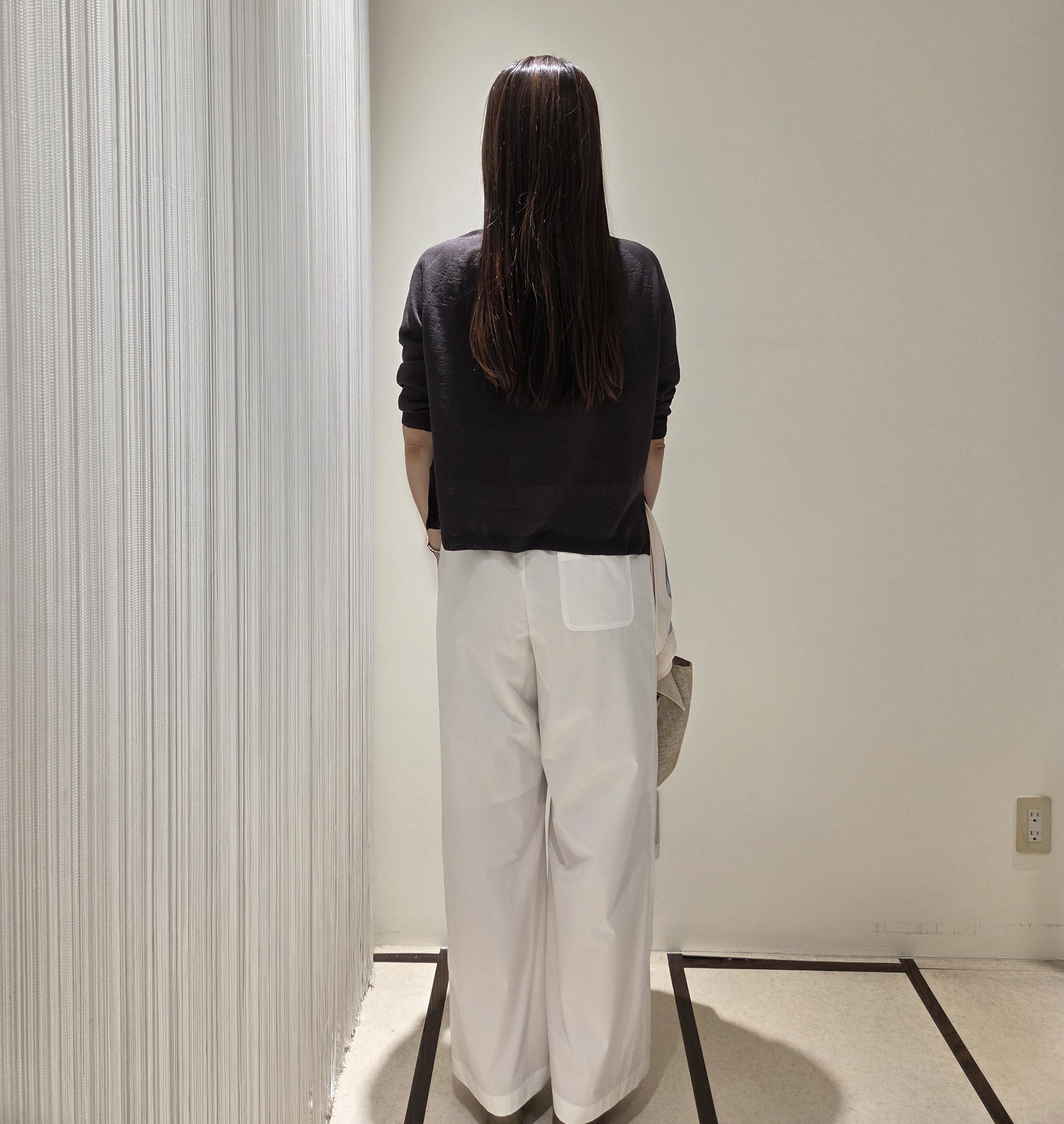 MATSUさんの「UNTITLED｜【ゆったり/リラクシー】リネンボートネックプルオーバー」を使ったコーディネート