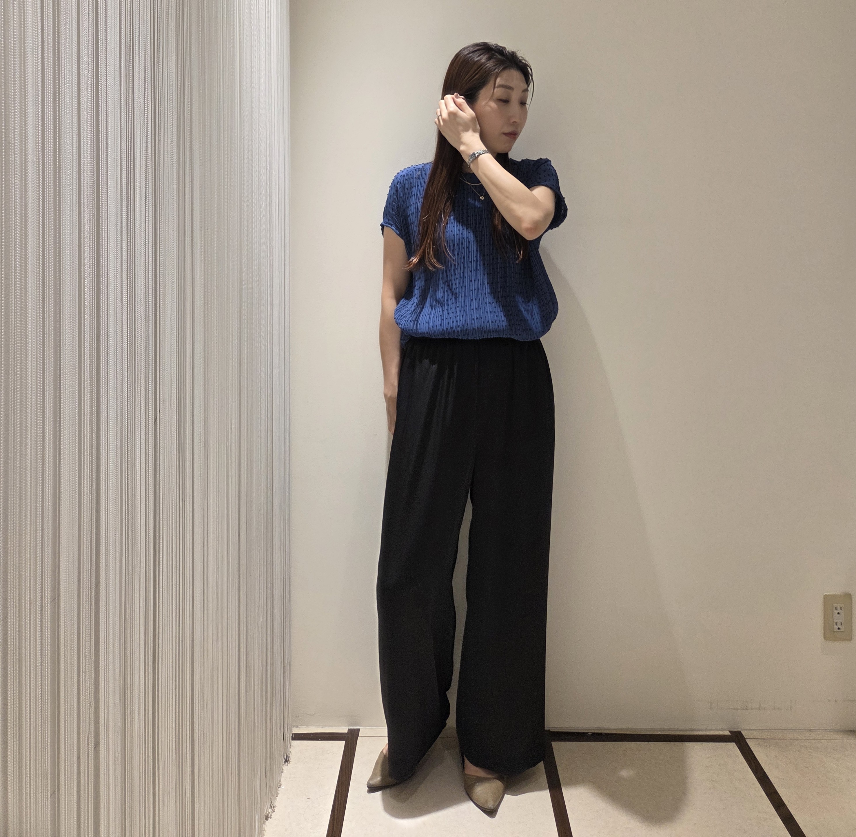 MATSUさんの「UNTITLED｜◆【セットアップ可/接触冷感/通気性】ドライシアーダブルジャケット」を使ったコーディネート