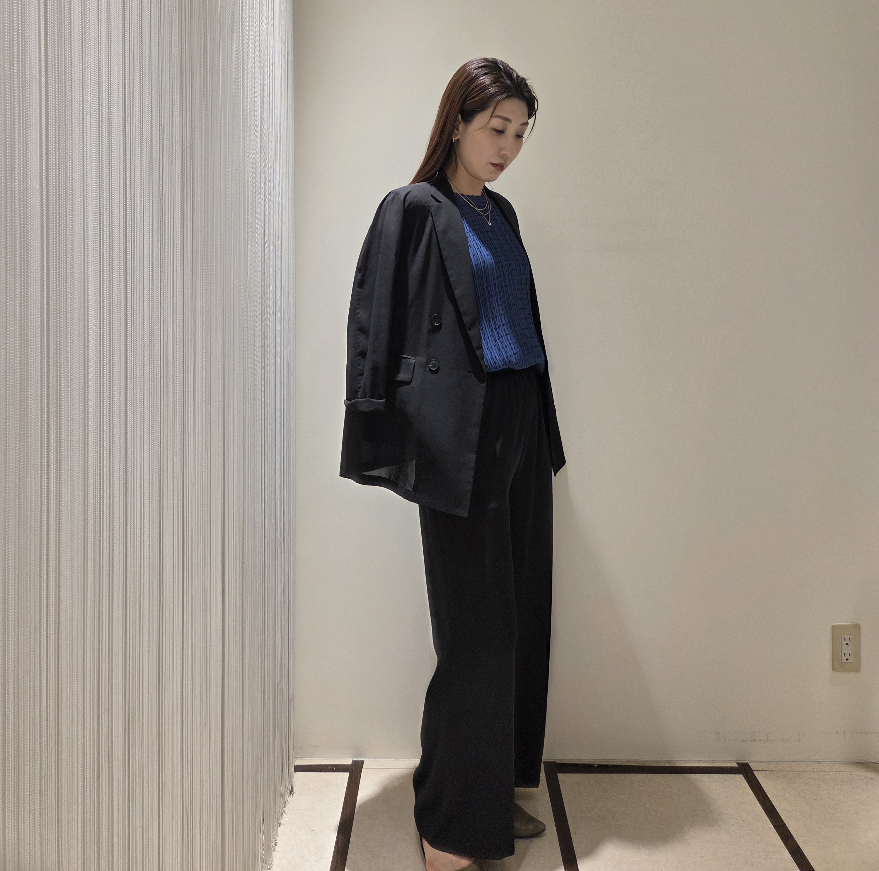 MATSUさんの「UNTITLED｜◆【セットアップ可/接触冷感/通気性】ドライシアーダブルジャケット」を使ったコーディネート