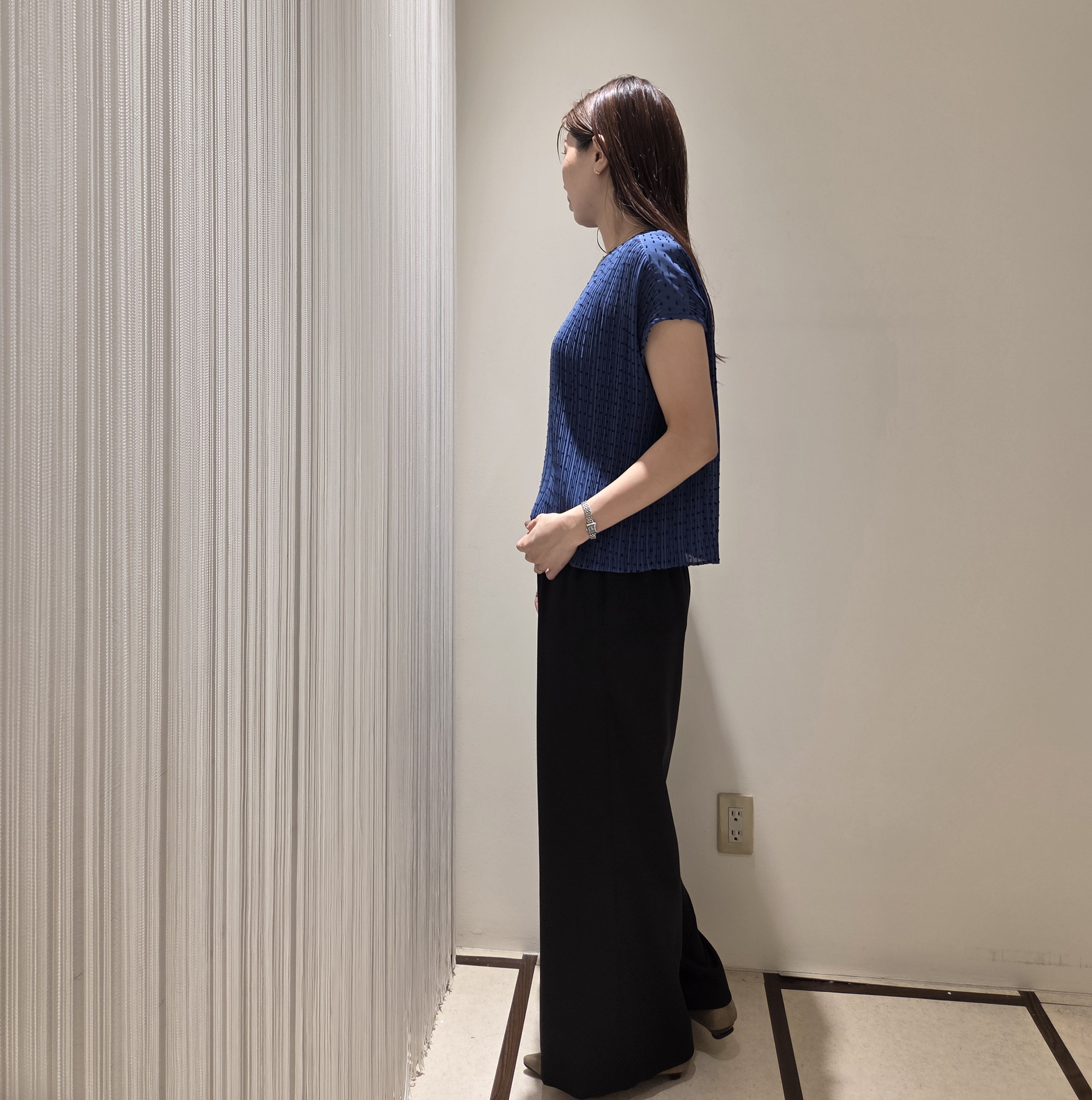 MATSUさんの「UNTITLED｜◆【セットアップ可/接触冷感/通気性】ドライシアーダブルジャケット」を使ったコーディネート