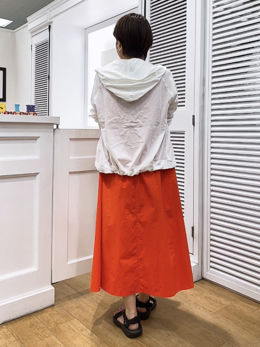 Hamaさんの「Dessin｜【撥水】Aラインナイロンワンピース」を使ったコーディネート