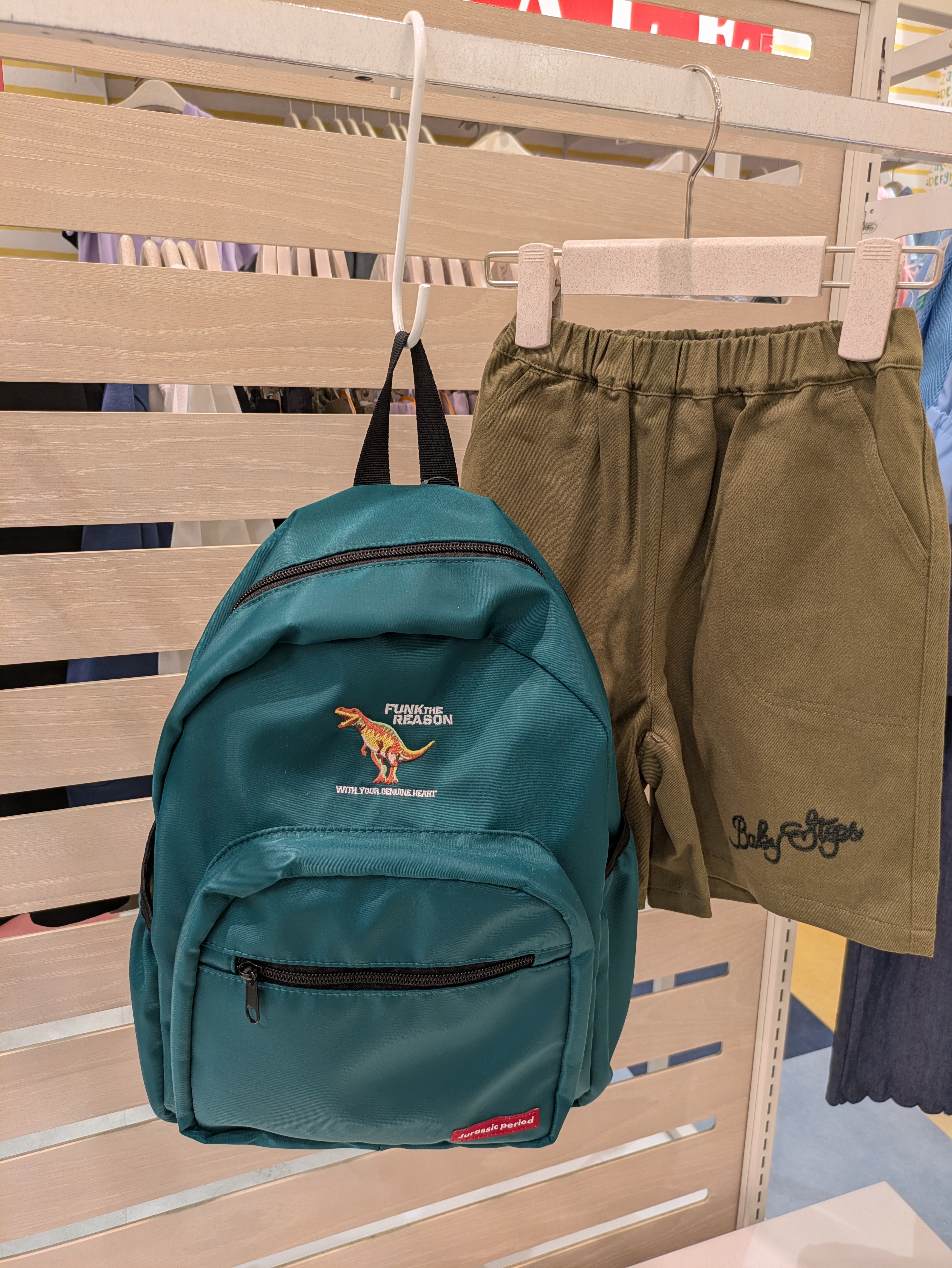 𝐂𝐡𝐢𝐢 &hearts;(ちー)さんの「SHOO･LA･RUE｜【100-150cm】チェーンステッチハーフパンツ」を使ったコーディネート