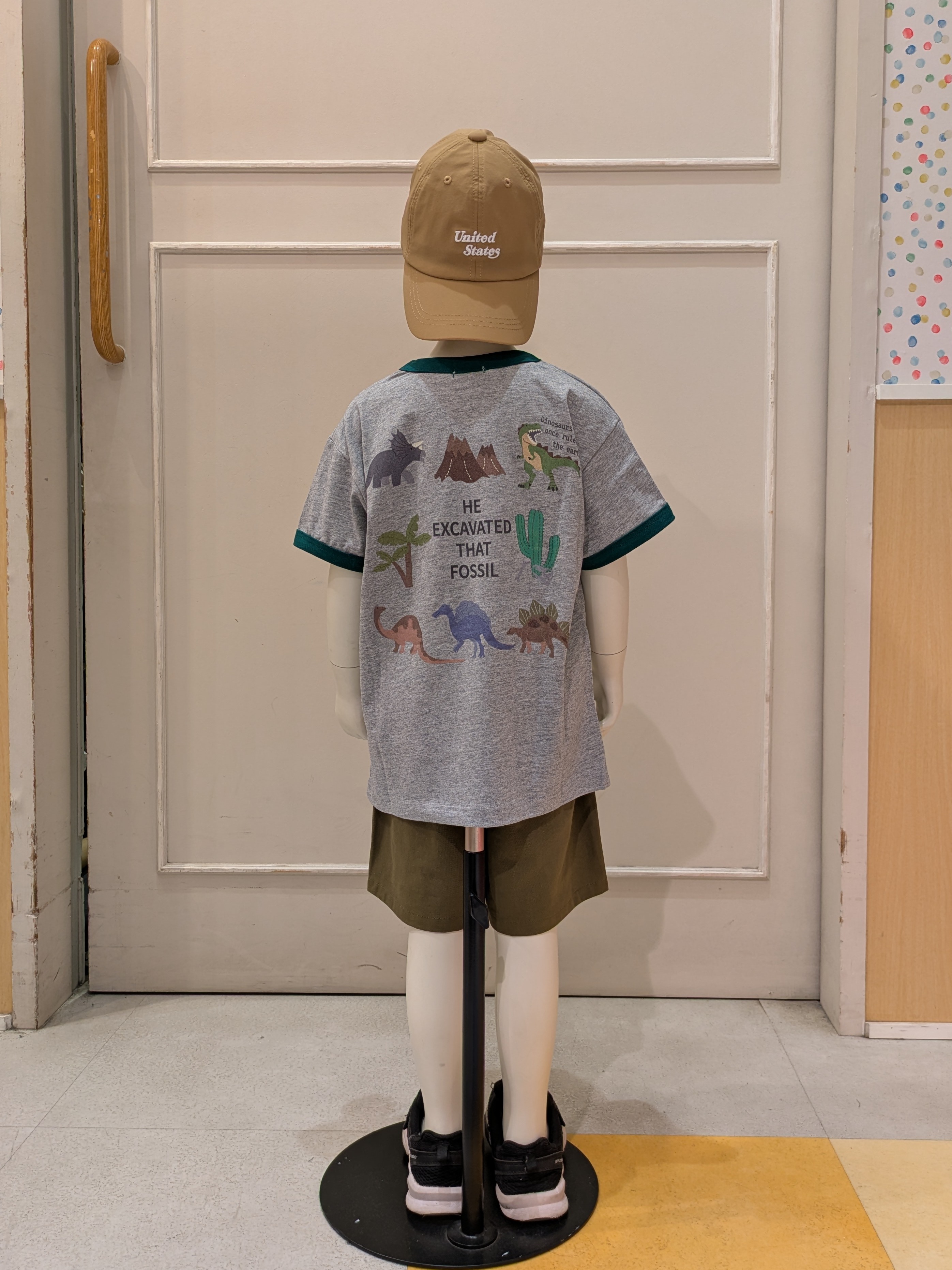 𝐂𝐡𝐢𝐢 &hearts;(ちー)さんの「SHOO･LA･RUE｜【100-150cm】チェーンステッチハーフパンツ」を使ったコーディネート