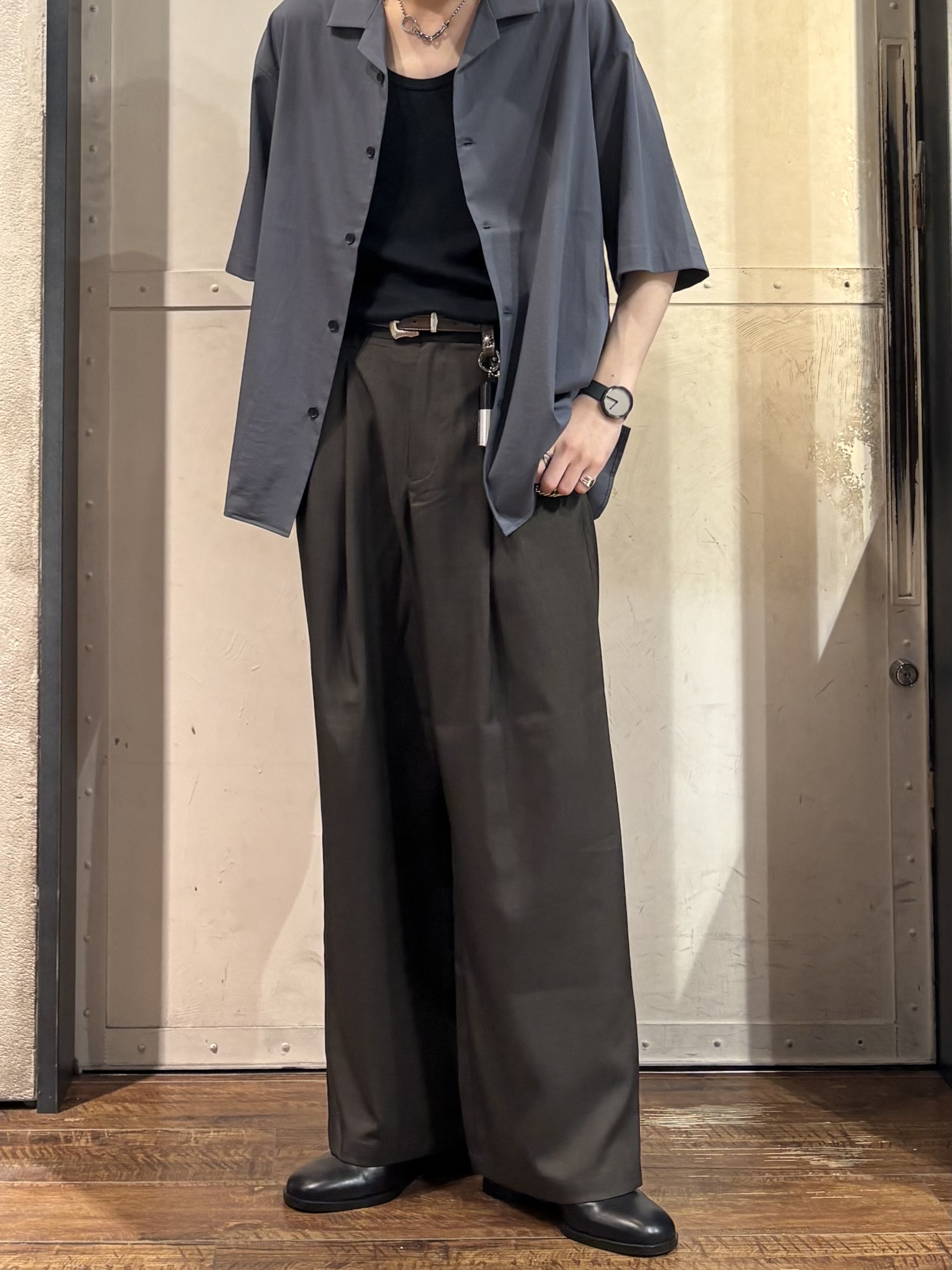 Nさんの「tk.TAKEO KIKUCHI｜リネン調バレルパンツ」を使ったコーディネート
