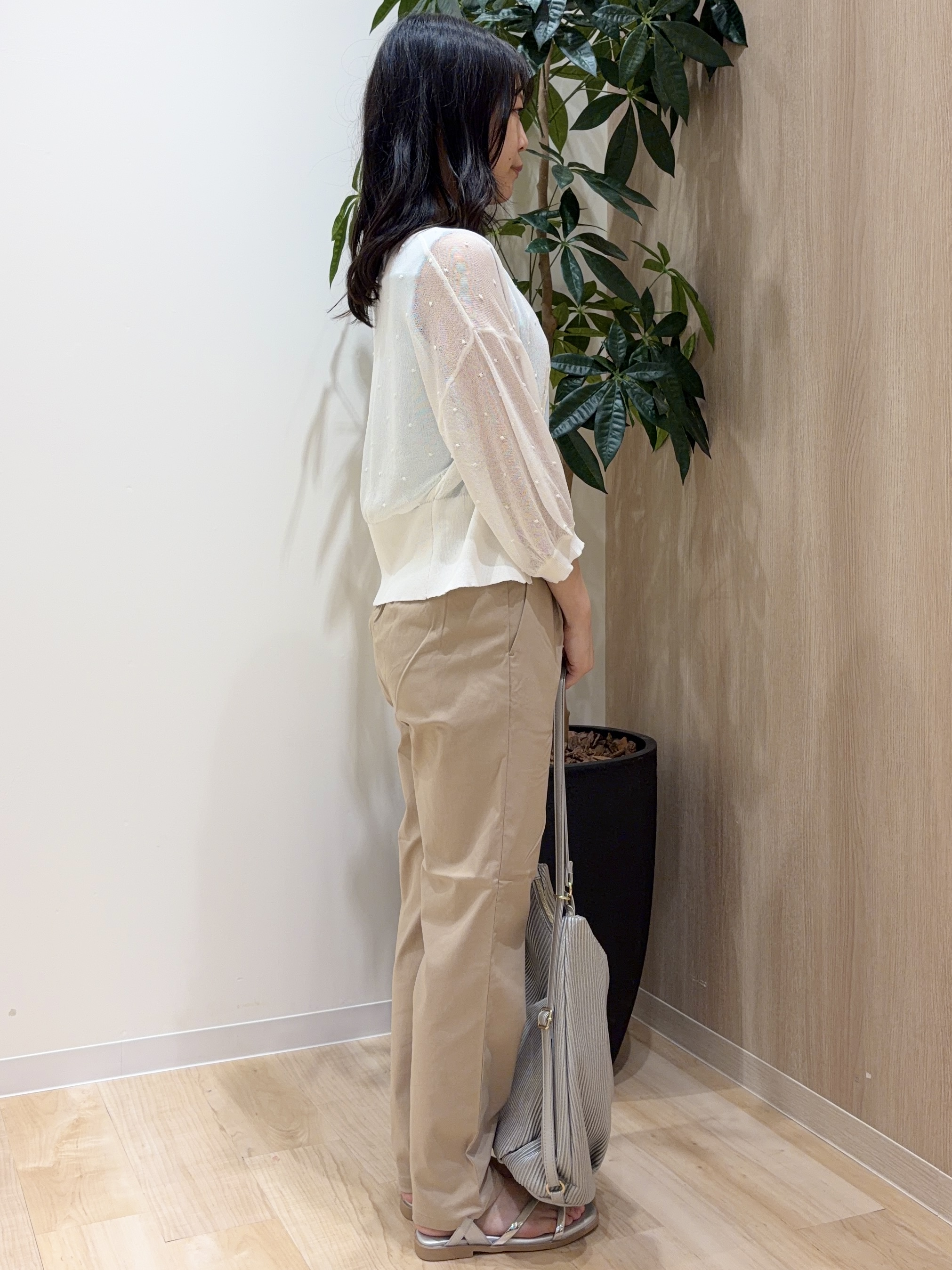 ayaneさんの「grove｜【貴島明日香さん着用】シアードッキングスクエアタンク」を使ったコーディネート