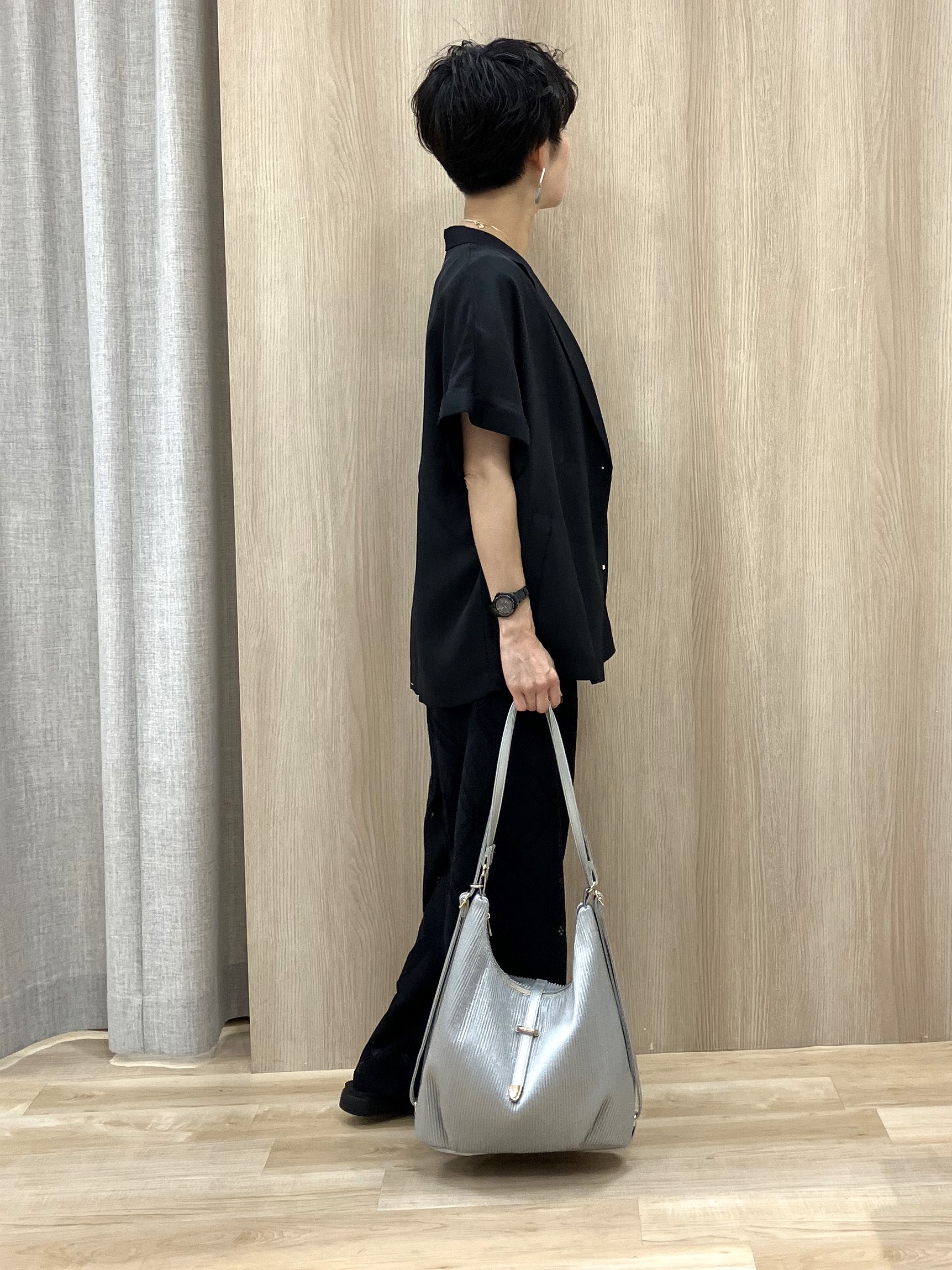Keiさんの「grove｜【貴島明日香さん着用】シアードッキングスクエアタンク」を使ったコーディネート