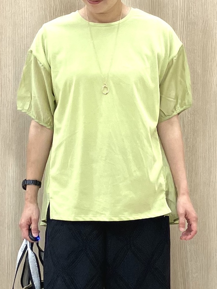 Keiさんの「grove｜【UVカット】体型カバー叶う、バックプリーツTシャツ」を使ったコーディネート