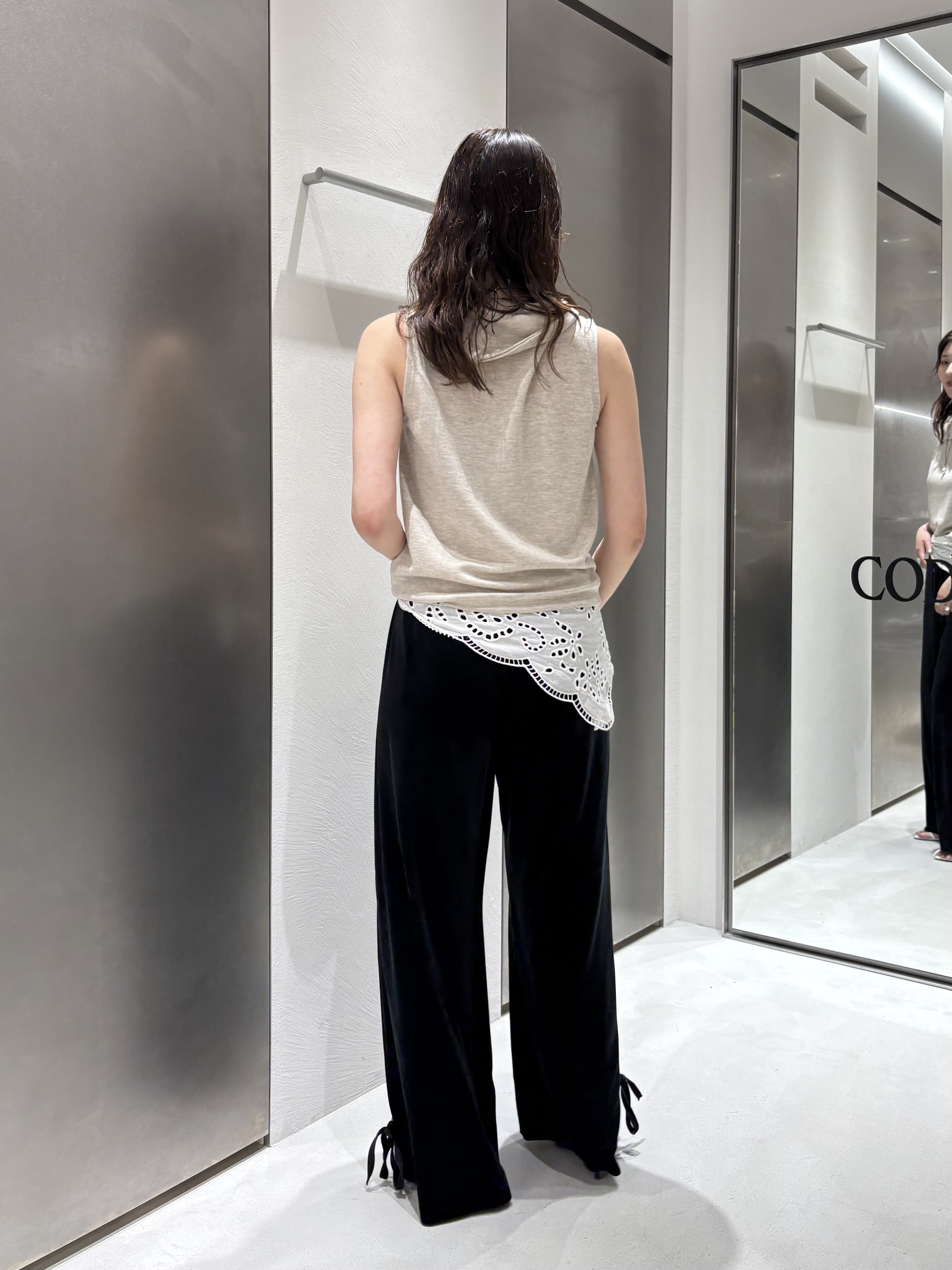 iwamiさんの「CODE A｜PROTAGONISTA｜drape tee」を使ったコーディネート