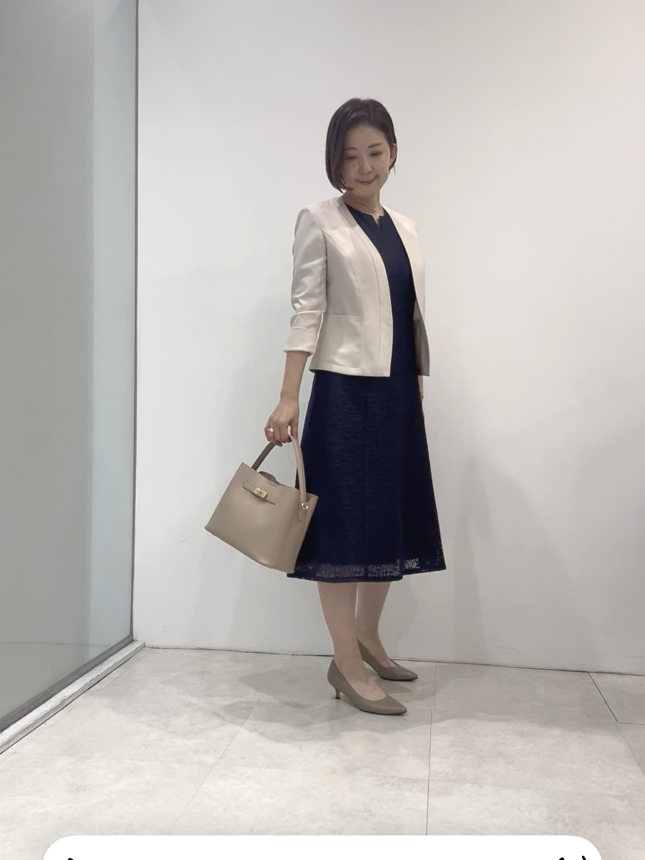 まどかさんの「UNTITLED｜【日本製／接触冷感／UVケア／手洗い可】リネンライクノーカラージャケット」を使ったコーディネート