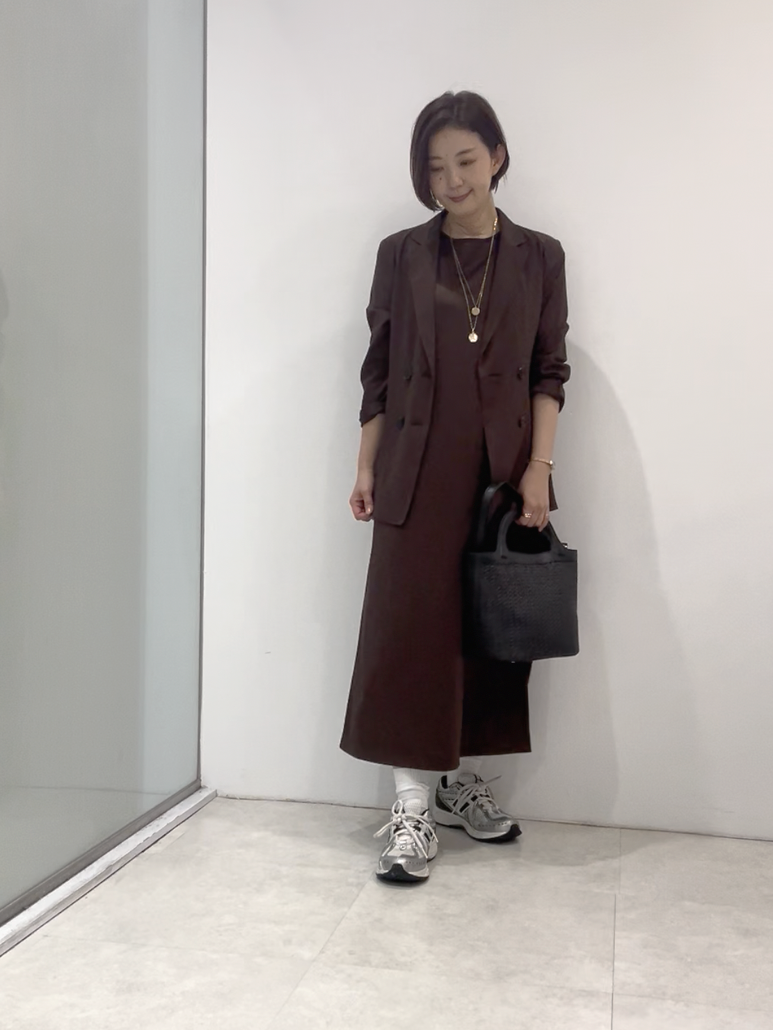 まどかさんの「UNTITLED｜【手洗い可／日本製】シアーテーラード ジャケット」を使ったコーディネート