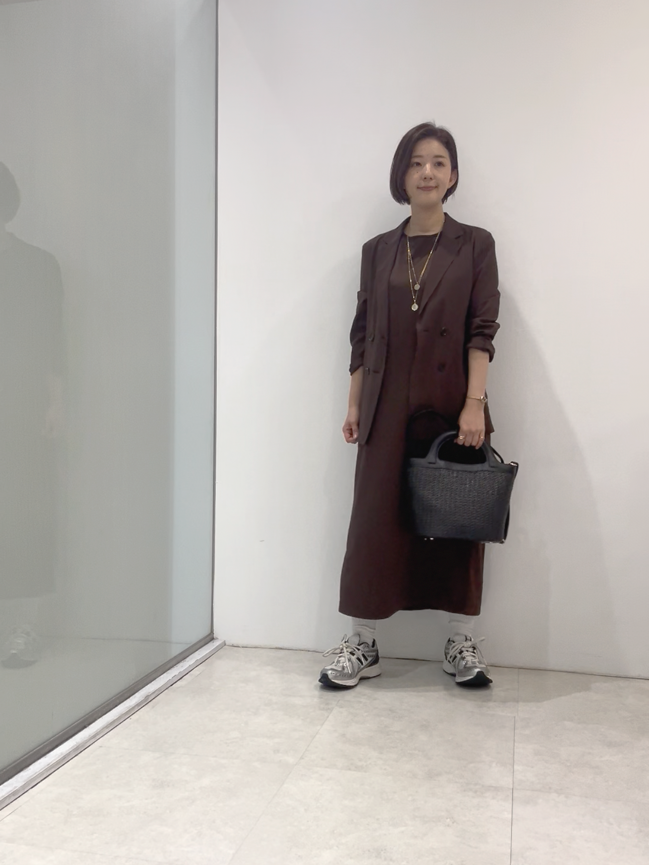まどかさんの「UNTITLED｜【手洗い可／日本製】シアーテーラード ジャケット」を使ったコーディネート