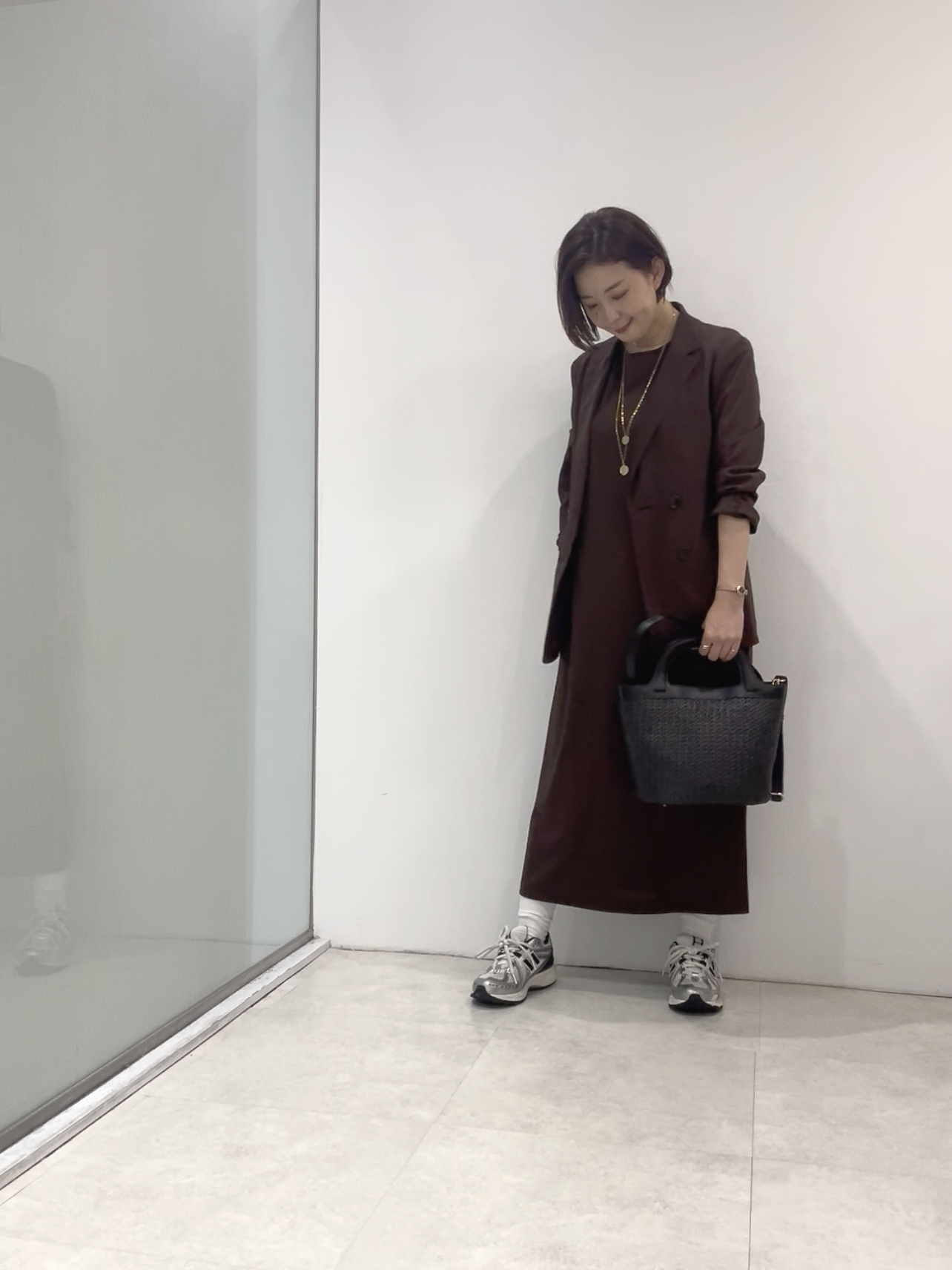 まどかさんの「UNTITLED｜【手洗い可／日本製】シアーテーラード ジャケット」を使ったコーディネート