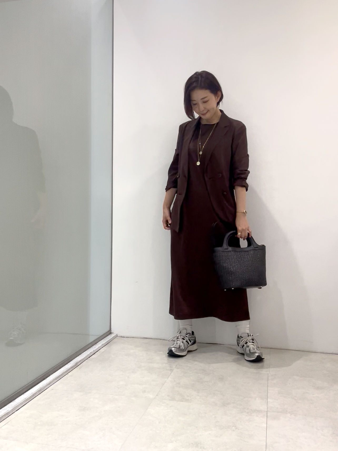 まどかさんの「UNTITLED｜【手洗い可／日本製】シアーテーラード ジャケット」を使ったコーディネート