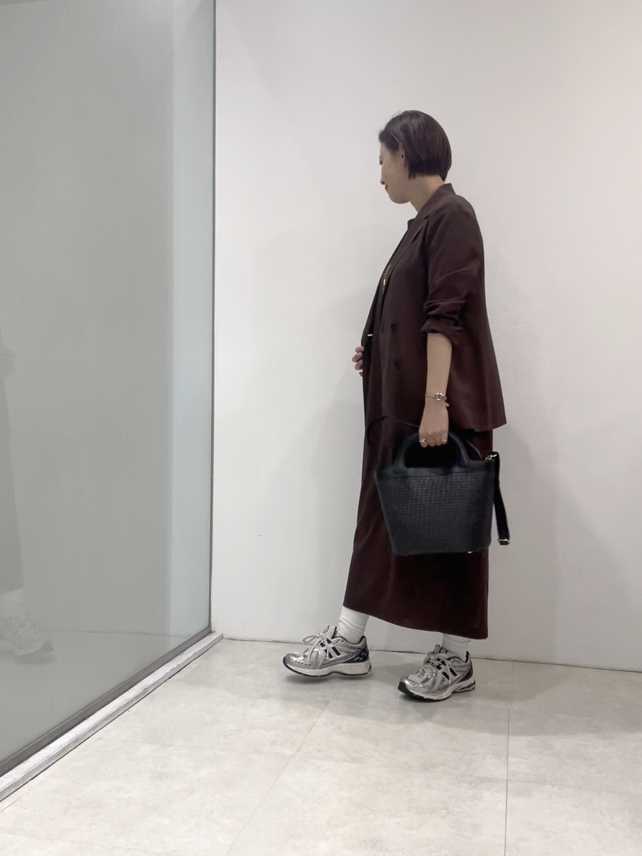 まどかさんの「UNTITLED｜【手洗い可／日本製】シアーテーラード ジャケット」を使ったコーディネート