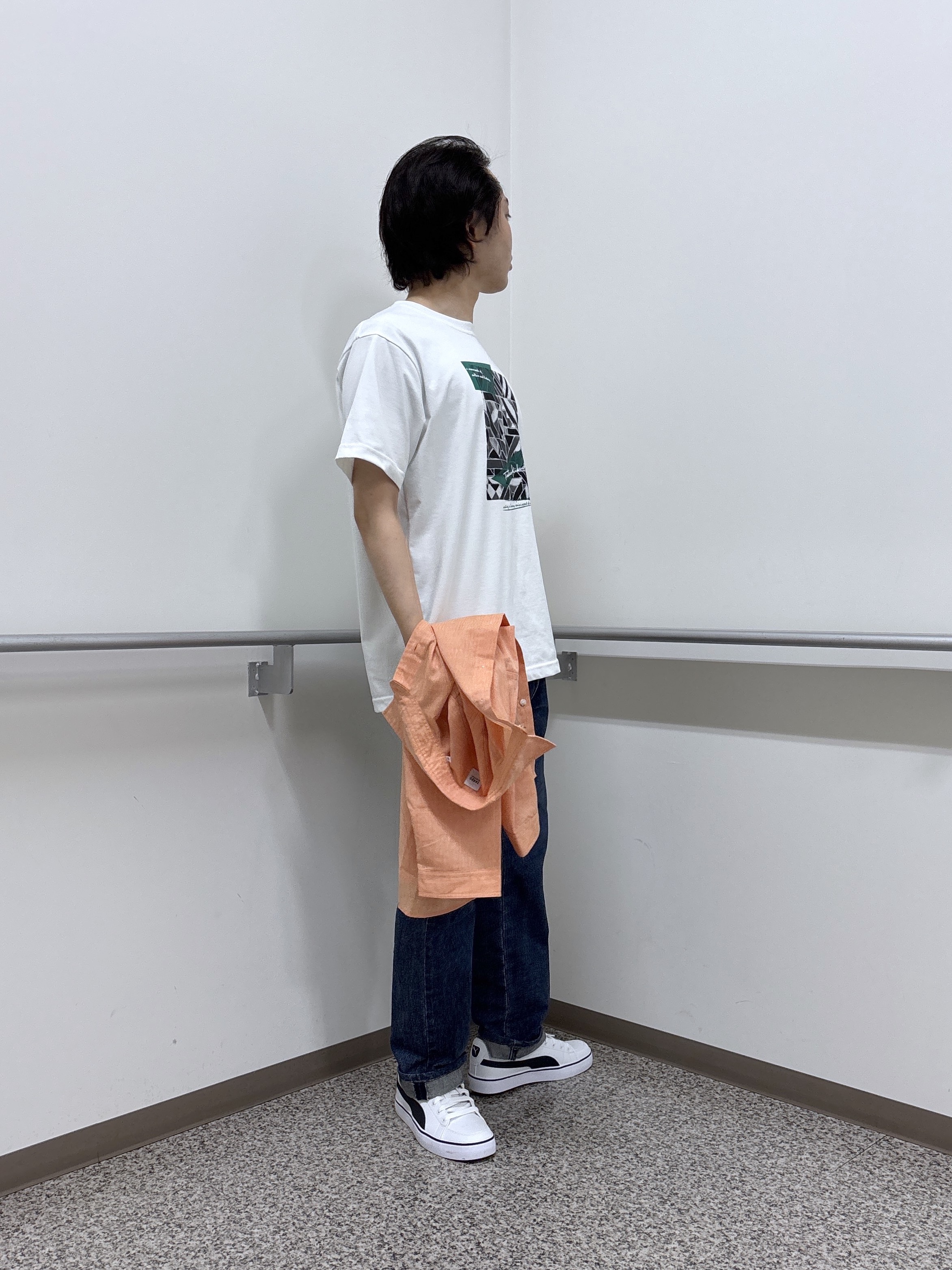 KEIさんの「TAKEO KIKUCHI｜【接触冷感】ハイブリッド リネン 七分袖シャツ」を使ったコーディネート