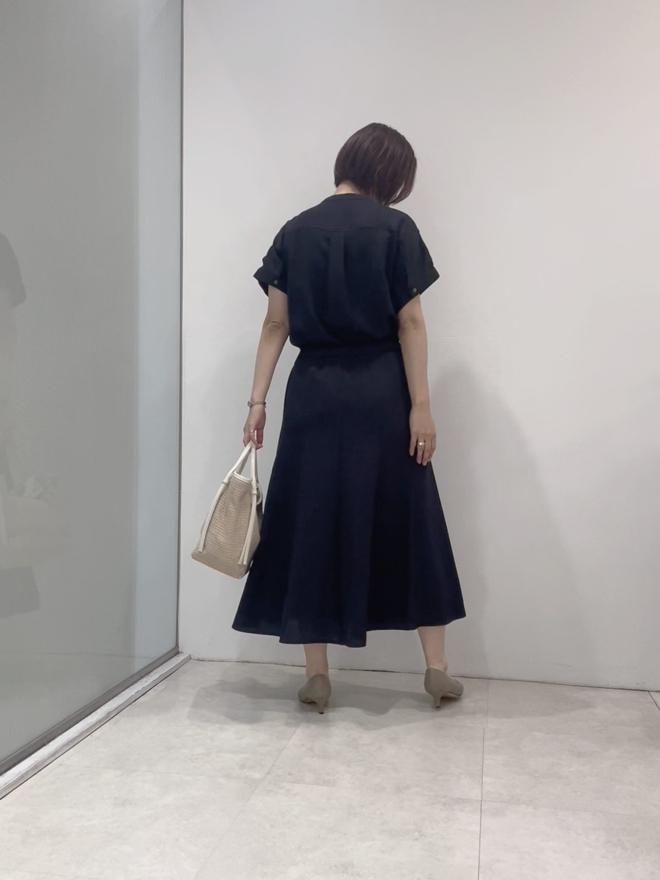 まどかさんの「UNTITLED｜【手洗い可／セットアップ可】リネンライクブラウス」を使ったコーディネート