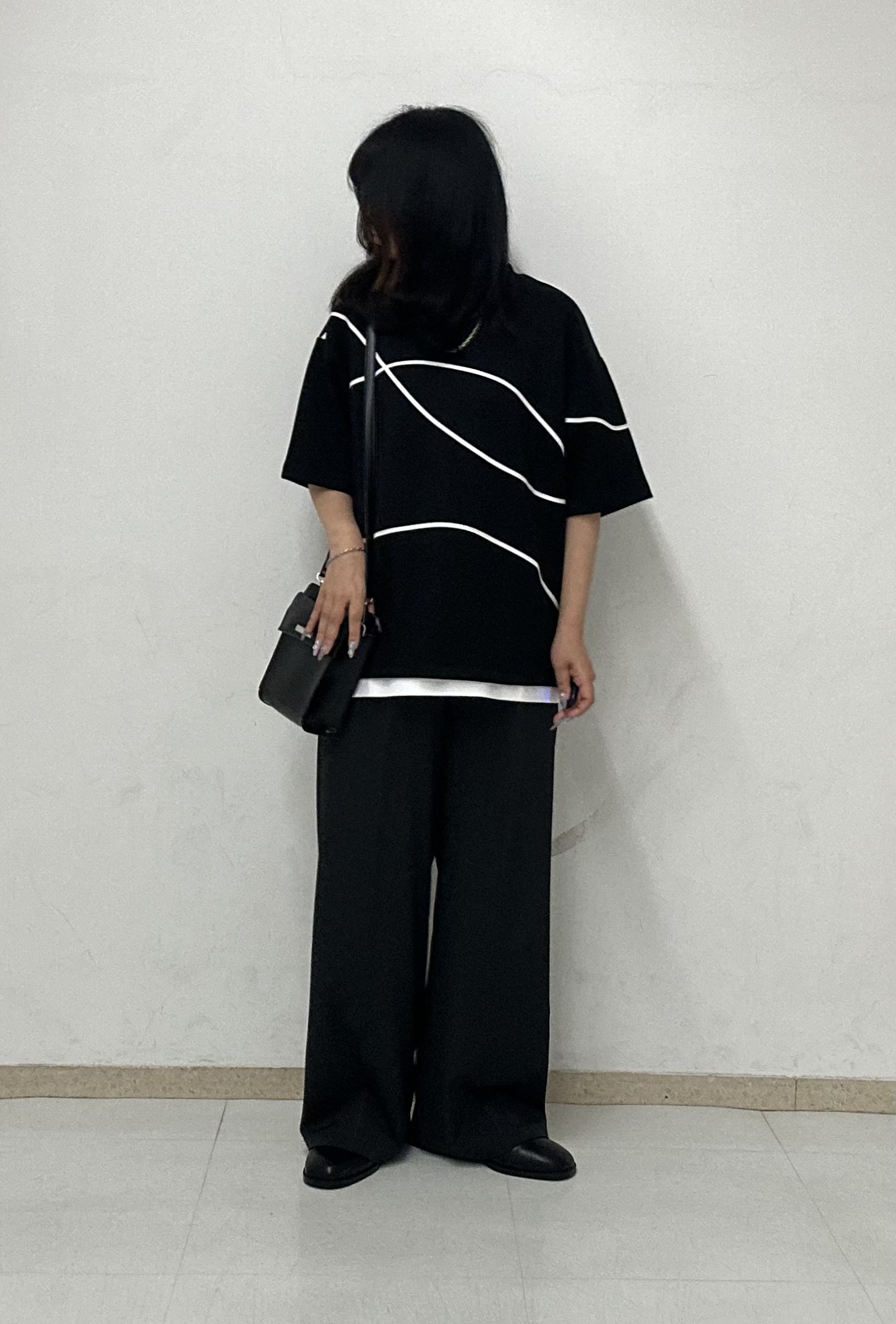 MANAさんの「tk.TAKEO KIKUCHI｜コードエンブロカットソー」を使ったコーディネート