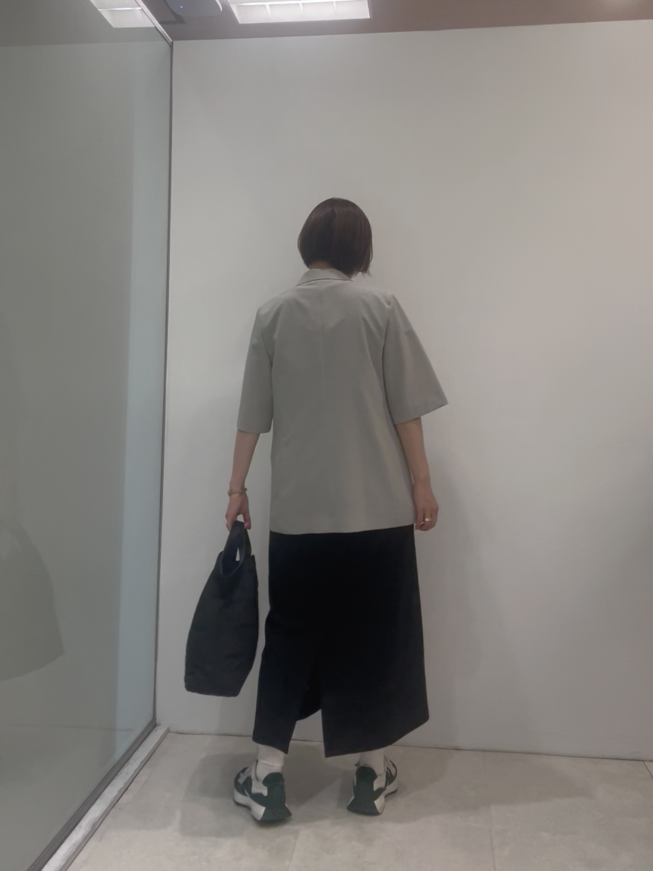 まどかさんの「UNTITLED｜【接触冷感/UVカット/遮熱/抗菌防臭】ライトプレーティングワンピース」を使ったコーディネート