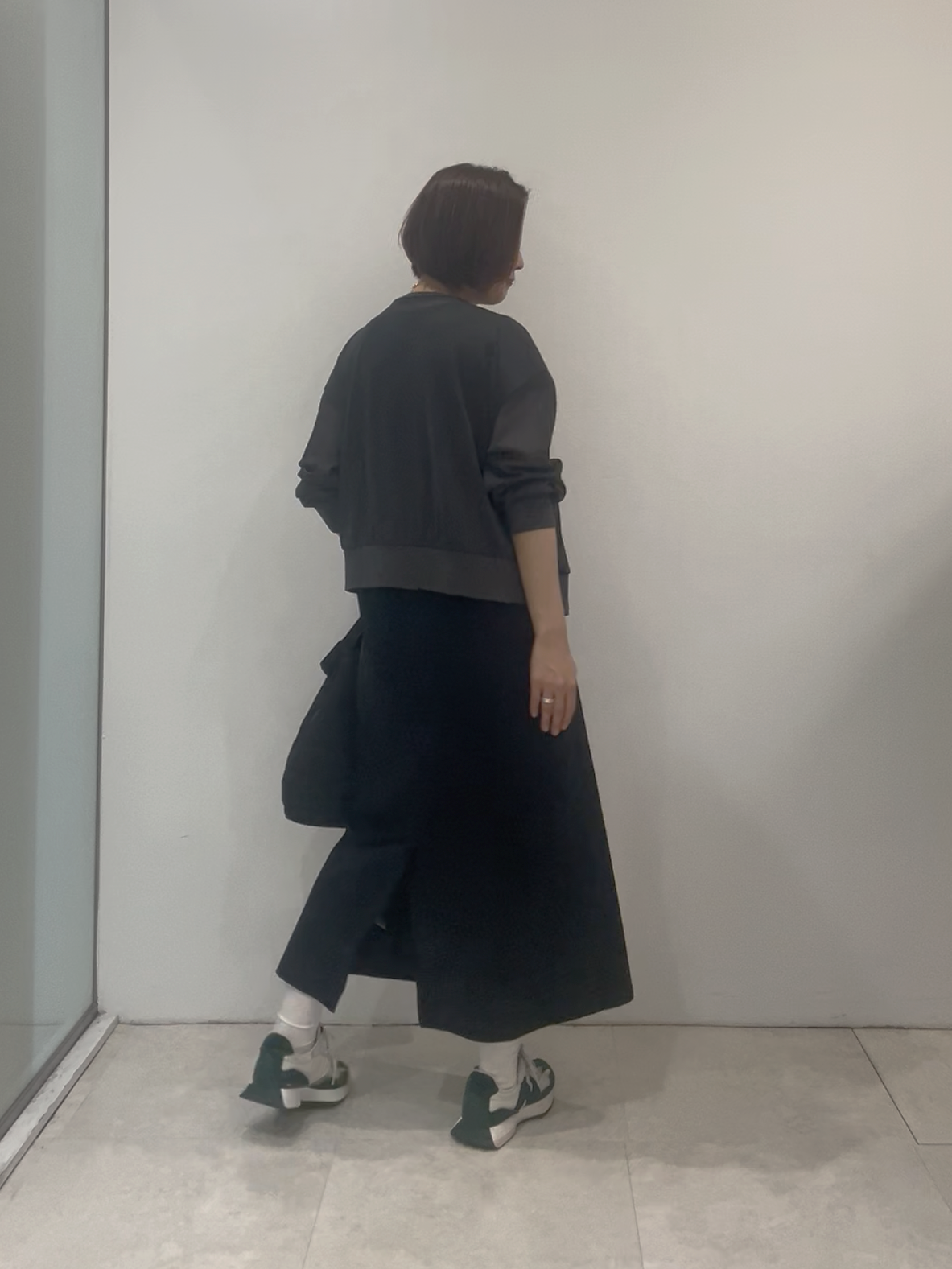 まどかさんの「UNTITLED｜【接触冷感/UVカット/遮熱/抗菌防臭】ライトプレーティングワンピース」を使ったコーディネート