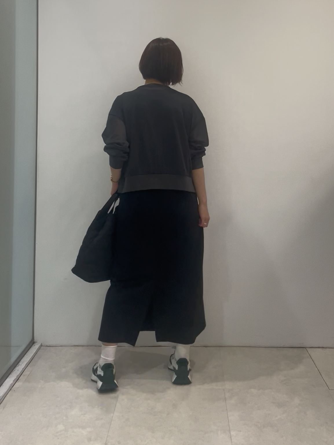 まどかさんの「UNTITLED｜【接触冷感/UVカット/遮熱/抗菌防臭】ライトプレーティングワンピース」を使ったコーディネート