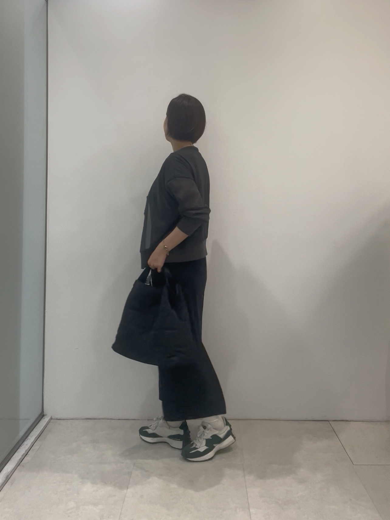 まどかさんの「UNTITLED｜【接触冷感/UVカット/遮熱/抗菌防臭】ライトプレーティングワンピース」を使ったコーディネート