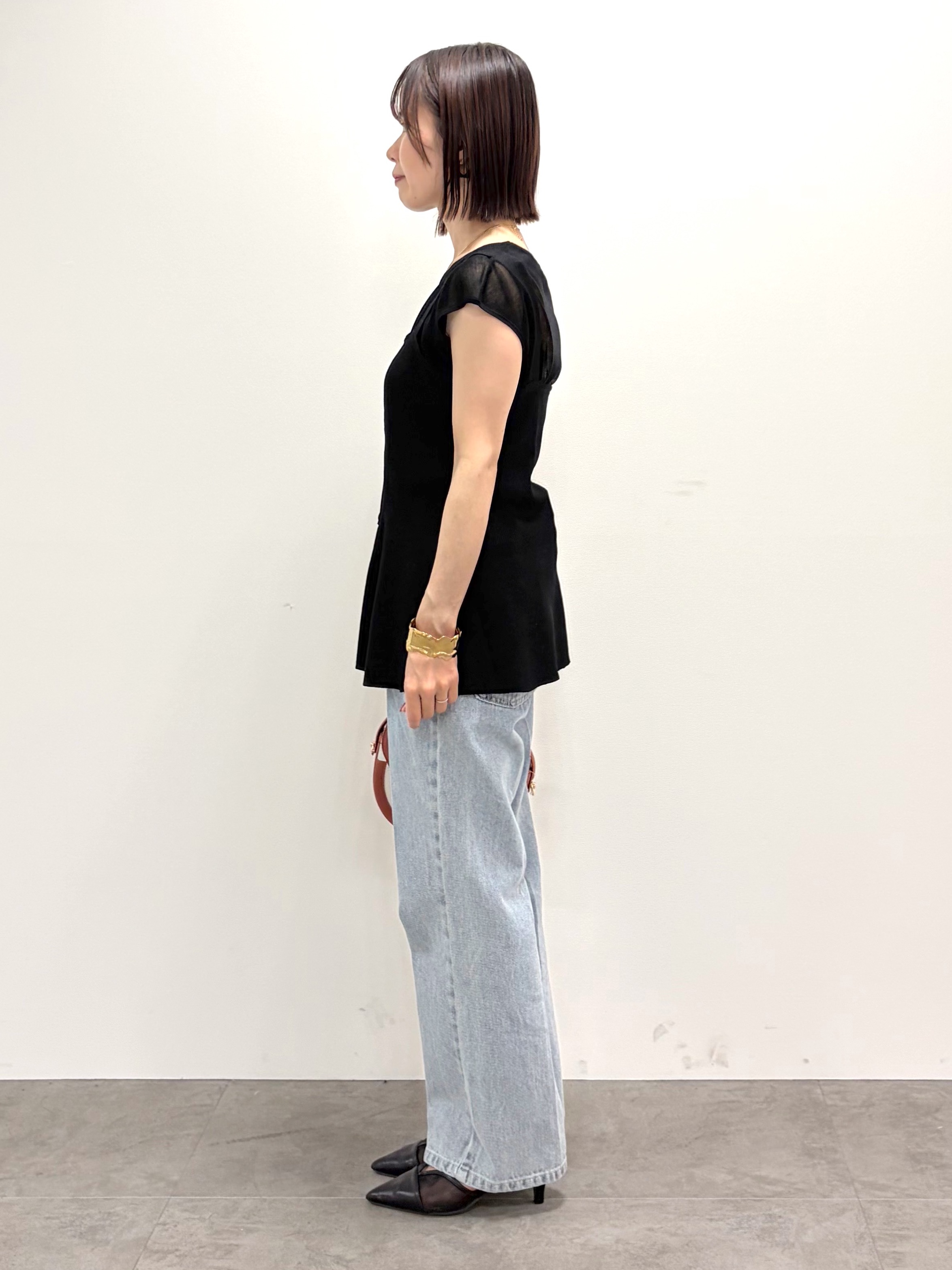 kozuさんの「index｜シアーペプラムキャミSET【洗濯機OK】」を使ったコーディネート