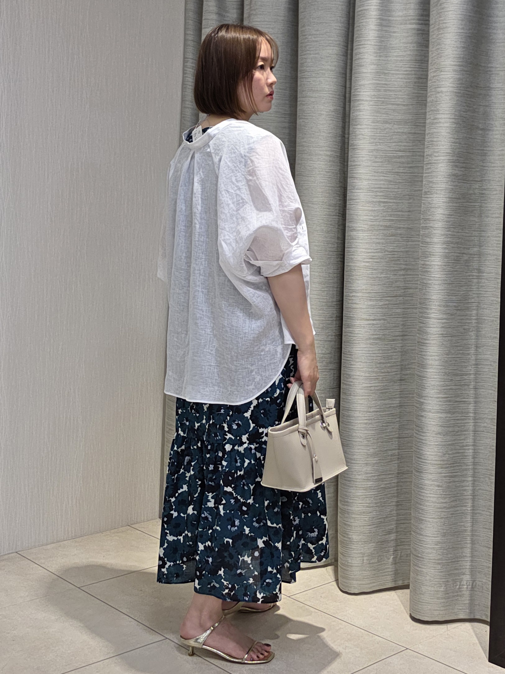 naokoさんの「UNTITLED｜【麻100】リネンドルマンシャツ」を使ったコーディネート