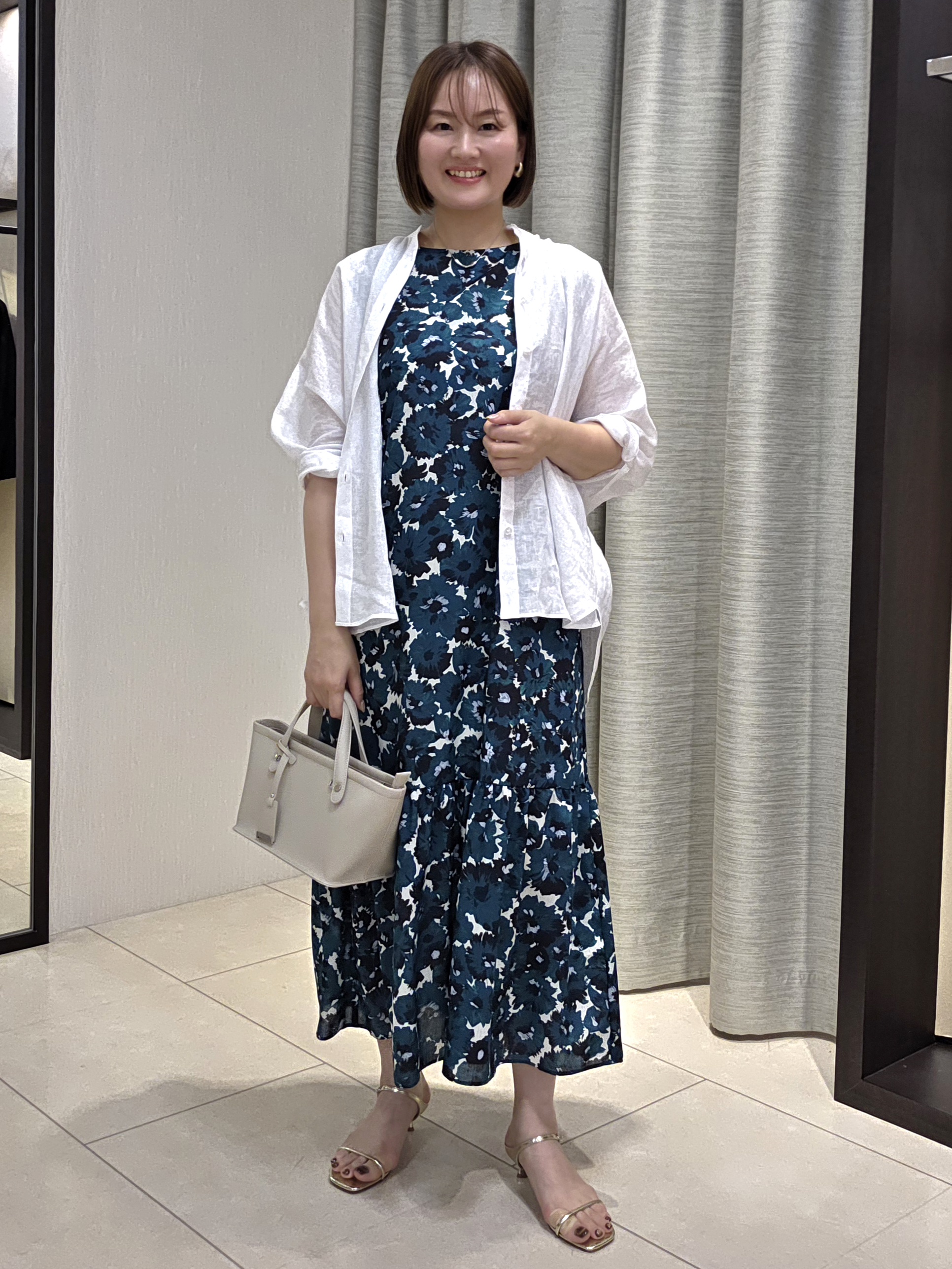 naokoさんの「UNTITLED｜【麻100】リネンドルマンシャツ」を使ったコーディネート