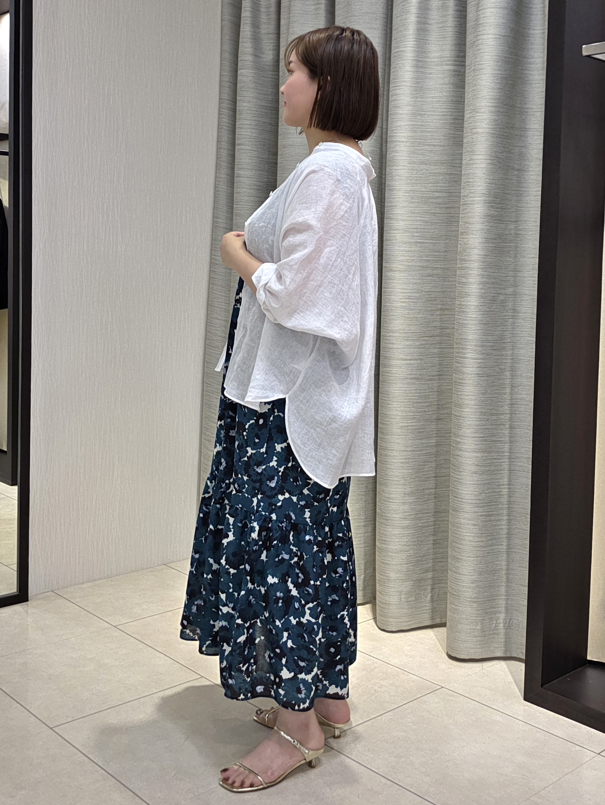 naokoさんの「UNTITLED｜【麻100】リネンドルマンシャツ」を使ったコーディネート