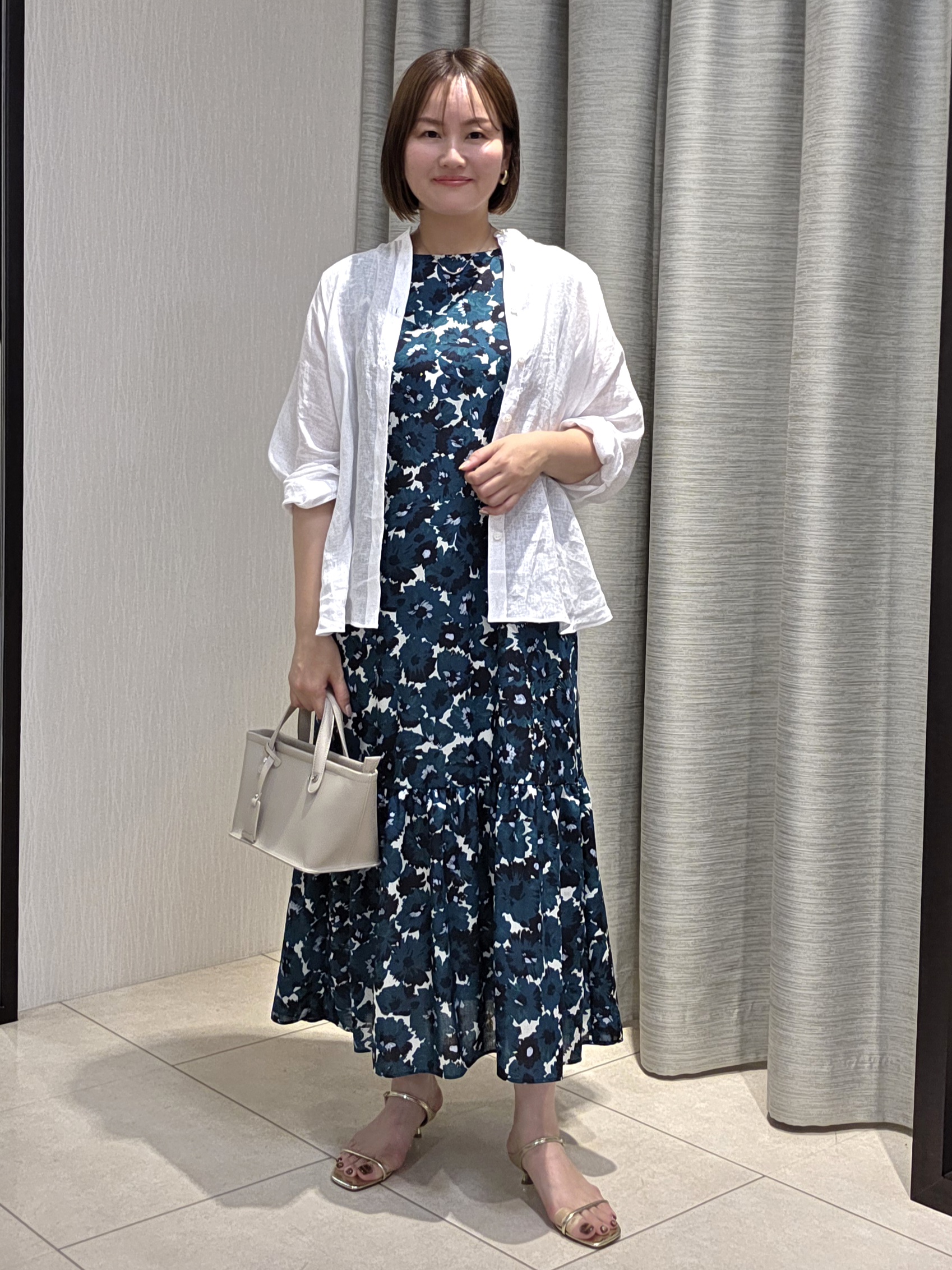 naokoさんの「UNTITLED｜【麻100】リネンドルマンシャツ」を使ったコーディネート